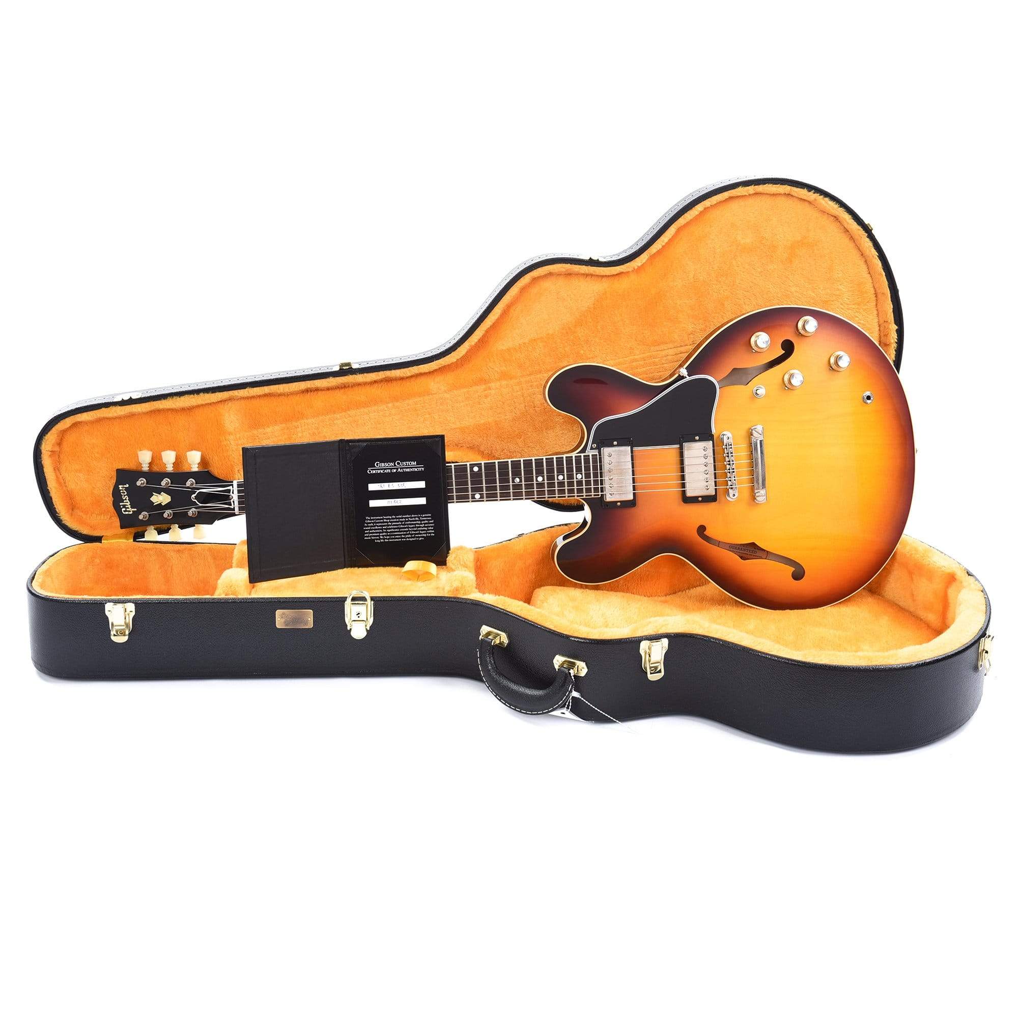 Gibson Custom Shop 1961 ES-335 Reissue VOS Semi-Hollowbody Electric Guitar - Vintage Burst (PRE ORDER)