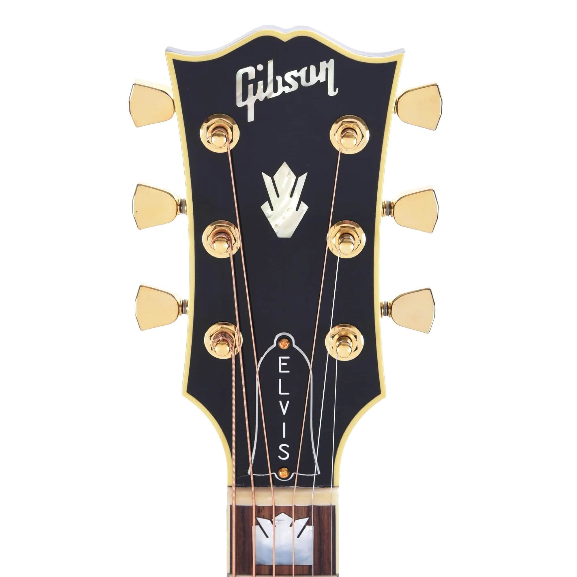 Gibson Custom Shop Artist Elvis Signature SJ-200 Acoustic-Electric Guitar - Ebony (PRE ORDER)