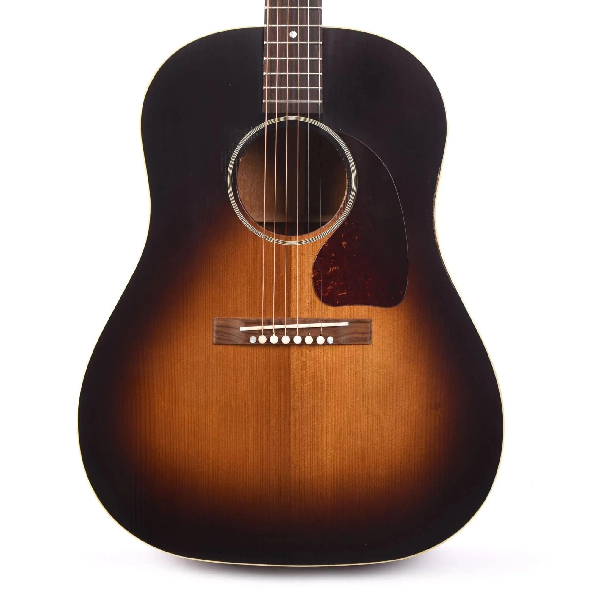 Gibson Custom Shop Murphy Lab Acoustic 1942 Banner J-45 Acoustic Guitar - Vintage Sunburst Light Aged (PRE ORDER)
