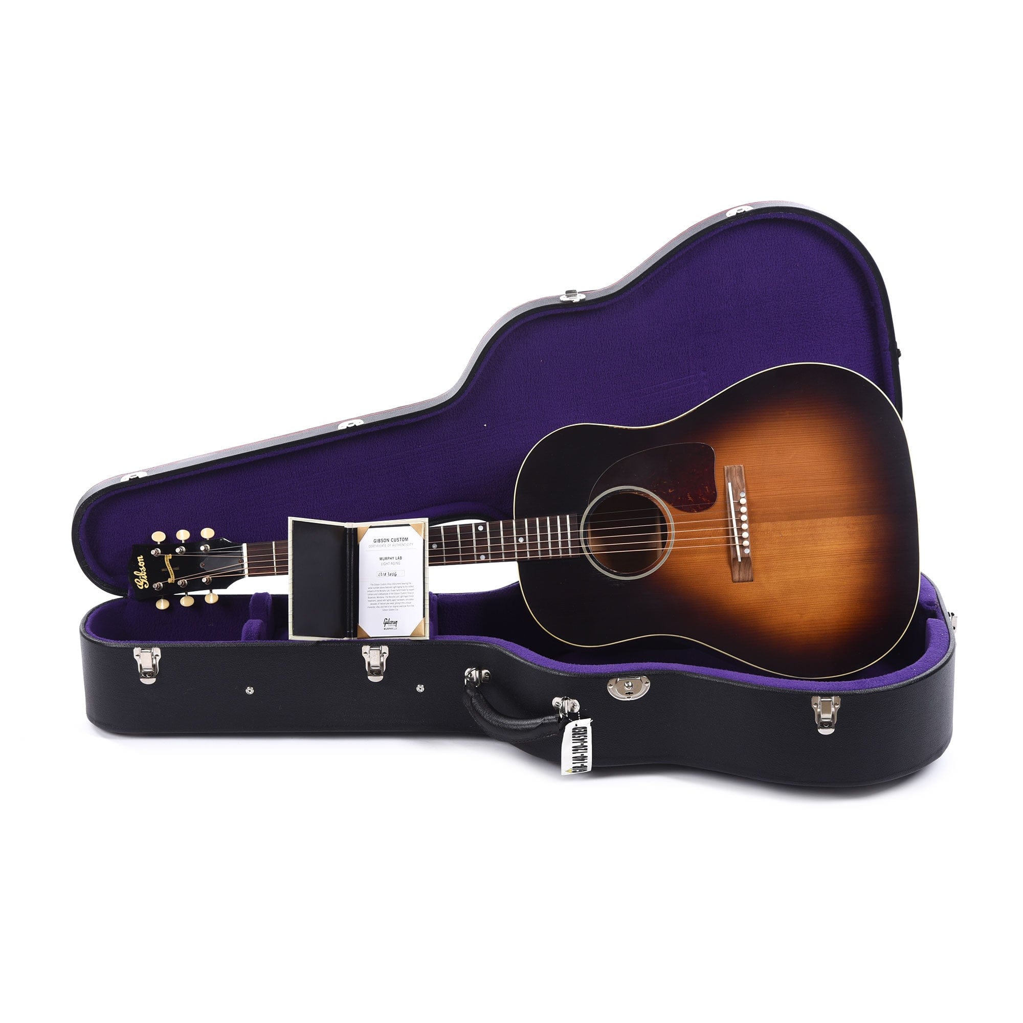Gibson Custom Shop Murphy Lab Acoustic 1942 Banner J-45 Acoustic Guitar - Vintage Sunburst Light Aged (PRE ORDER)