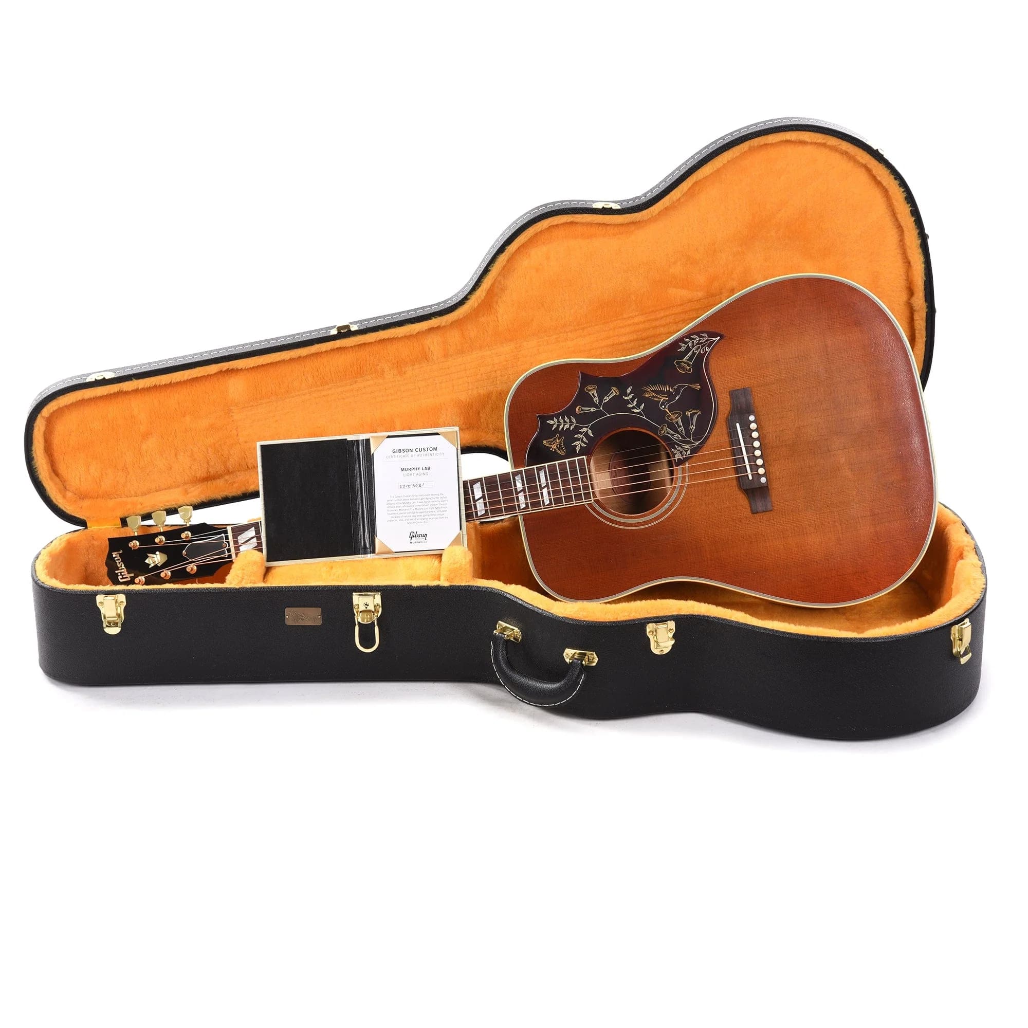 Gibson Custom Shop Murphy Lab 1960 Hummingbird Acoustic Guitar - Cherry Sunburst Light Aged (PRE ORDER)