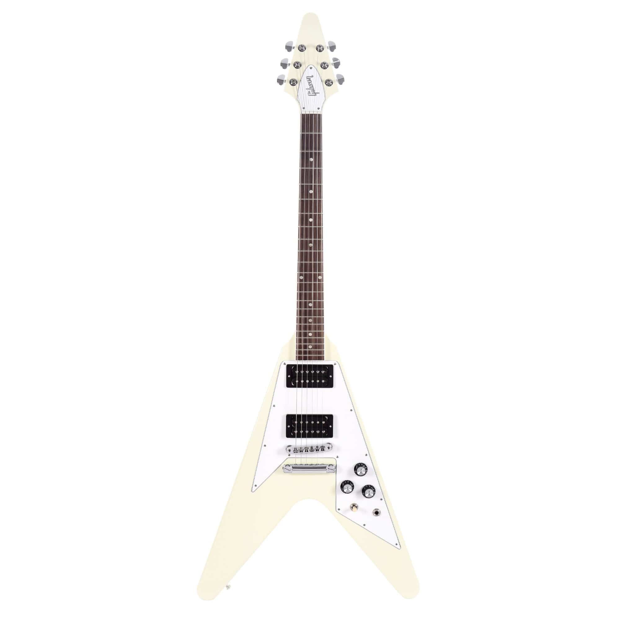 Gibson Custom '70s Flying V Electric Guitar  - Classic White (Pre-Order)
