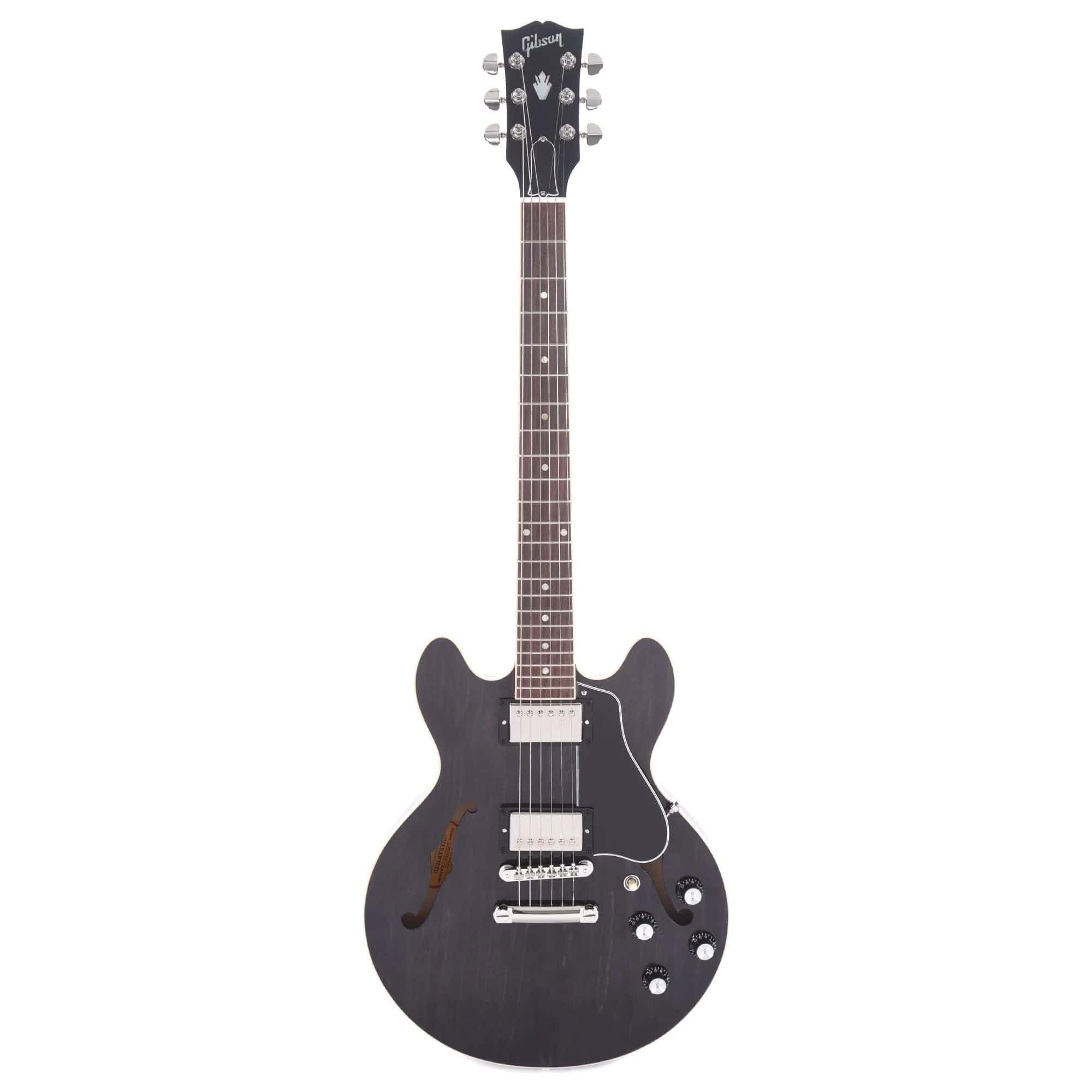 Gibson ES-339 Semi-Hollowbody Electric Guitar - Trans Ebony (PRE ORDER)