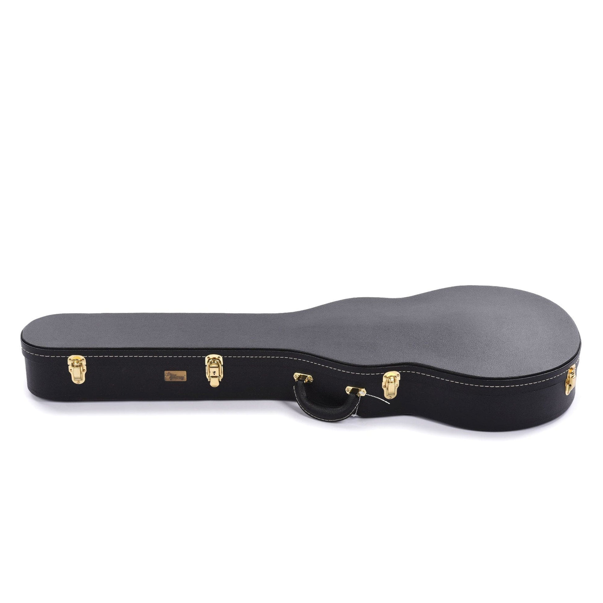 Gibson Custom Shop Murphy Lab 1957 Les Paul Custom 3-Pickup Bigsby Electric Guitar - Ebony Light Aged