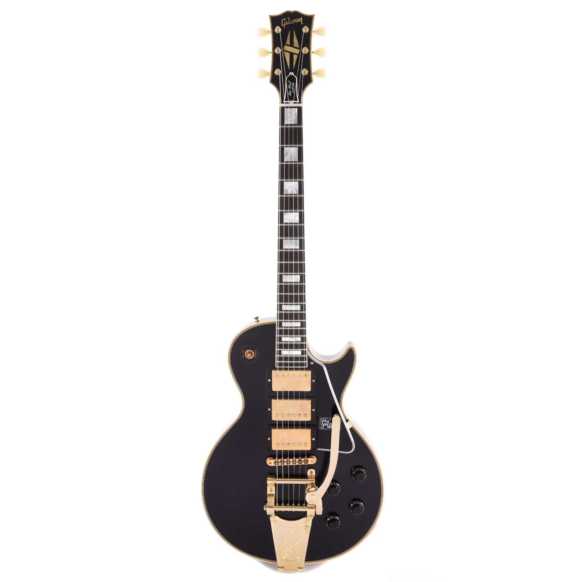 Gibson Custom Shop 1957 Les Paul Custom Reissue 3-Pickup VOS Bigsby - Ebony (PRE ORDER)