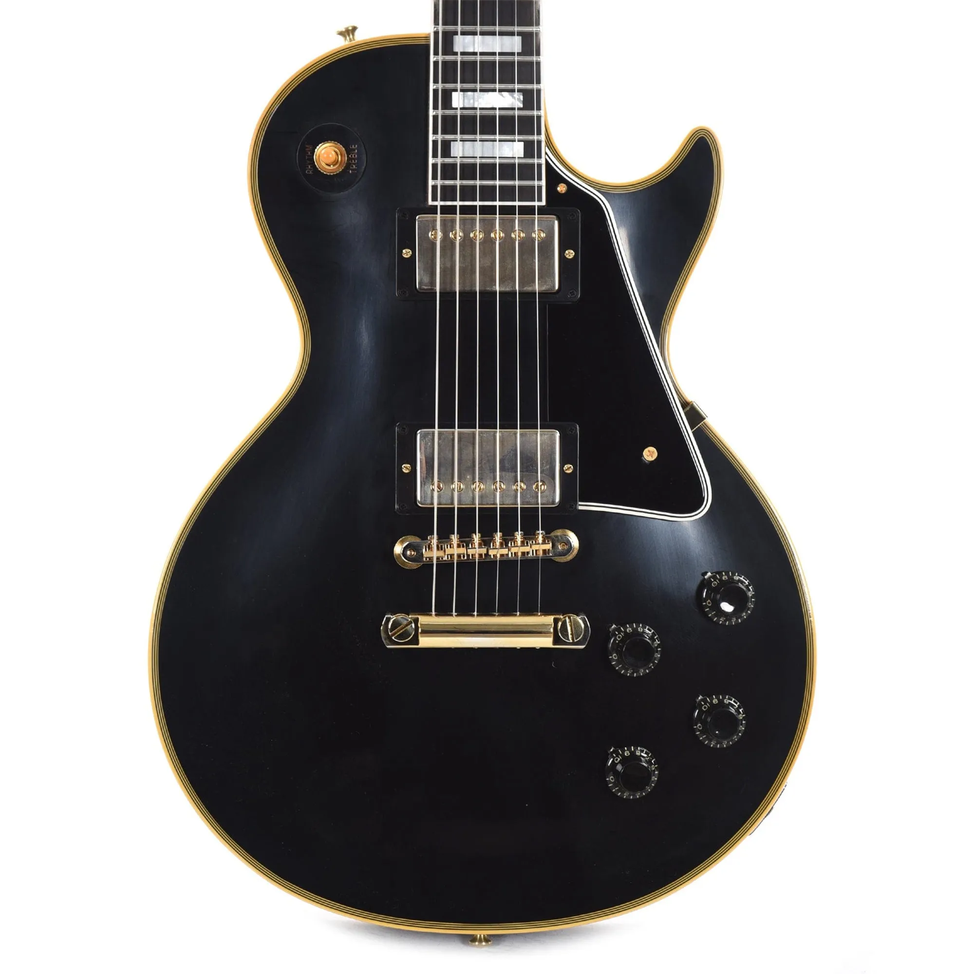 Gibson Custom Shop Les Paul 1957 Custom Reissue Electric Guitar - Ebony (PRE ORDER)