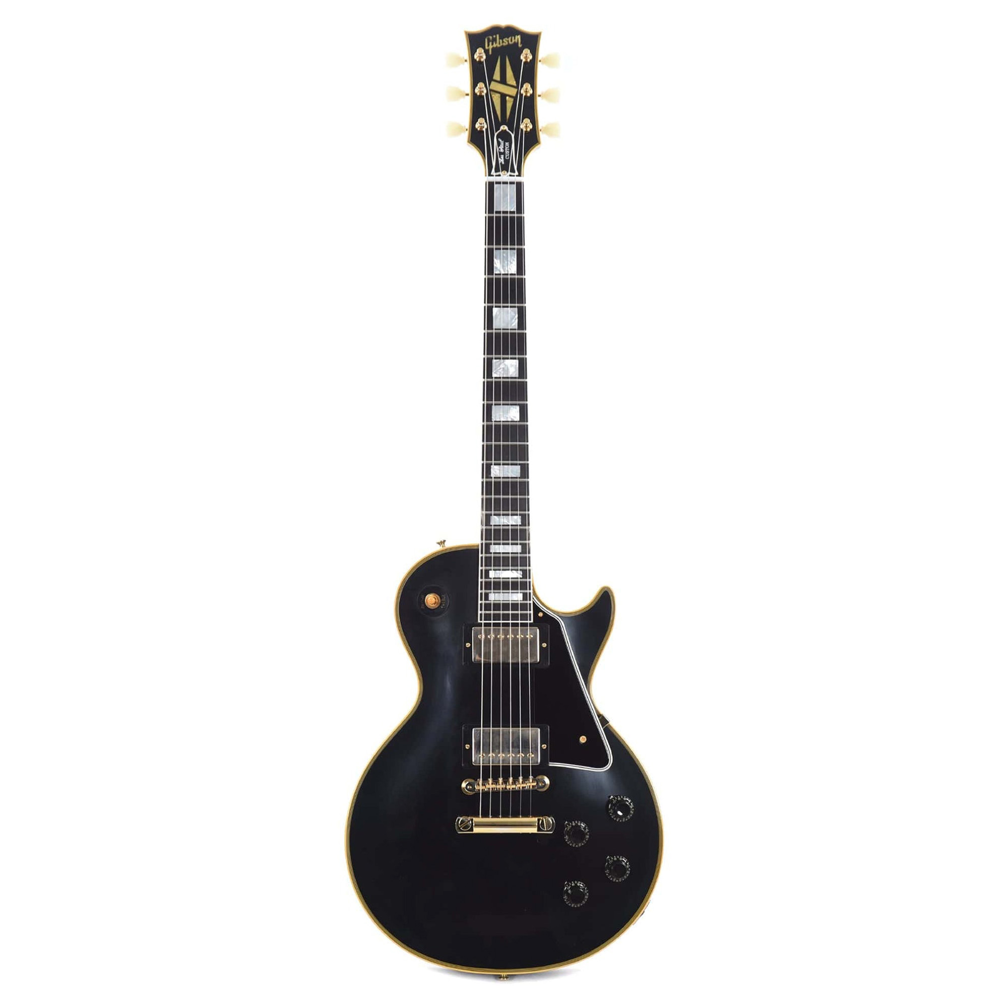 Gibson Custom Shop Les Paul 1957 Custom Reissue Electric Guitar - Ebony (PRE ORDER)