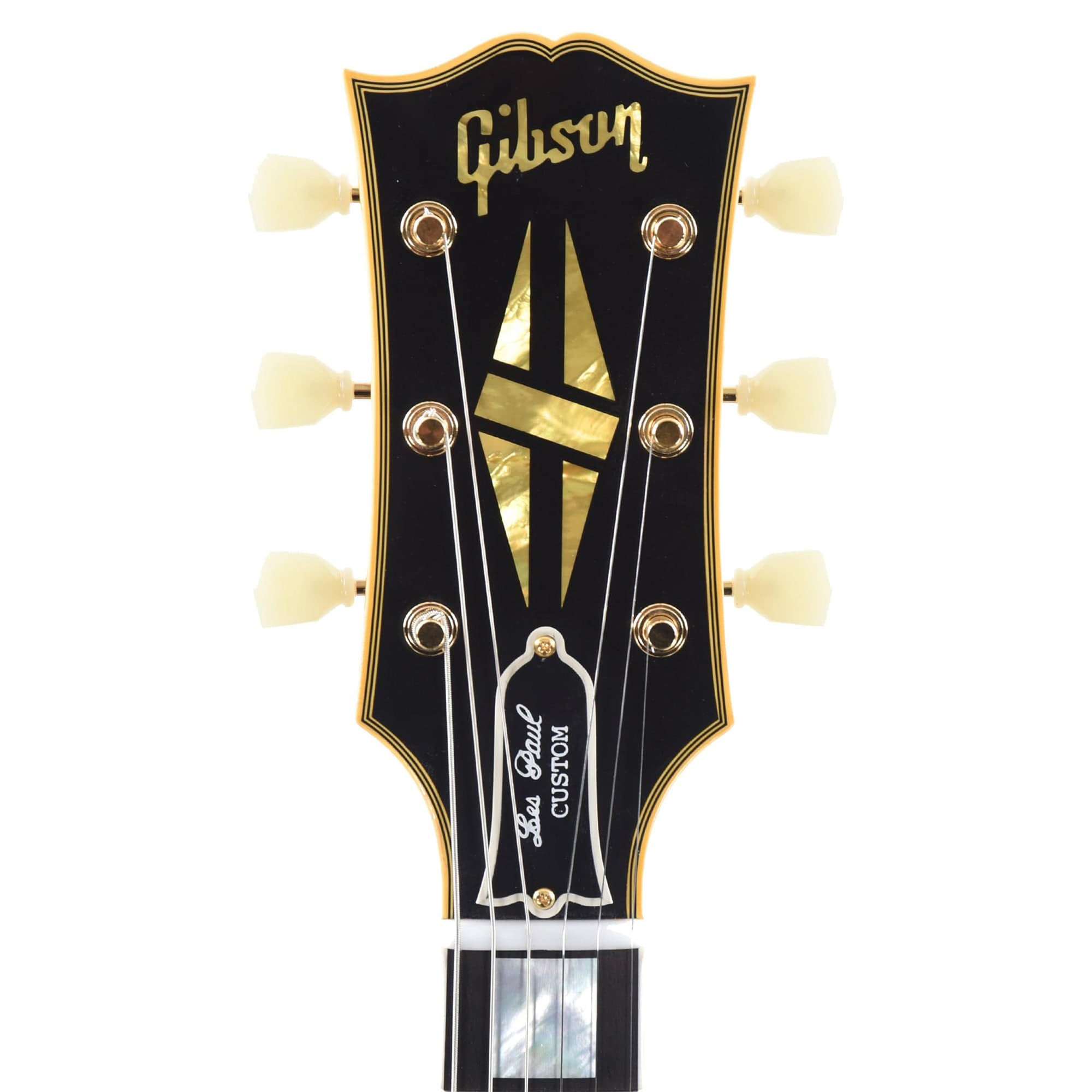 Gibson Custom Shop Les Paul 1957 Custom Reissue Electric Guitar - Ebony (PRE ORDER)
