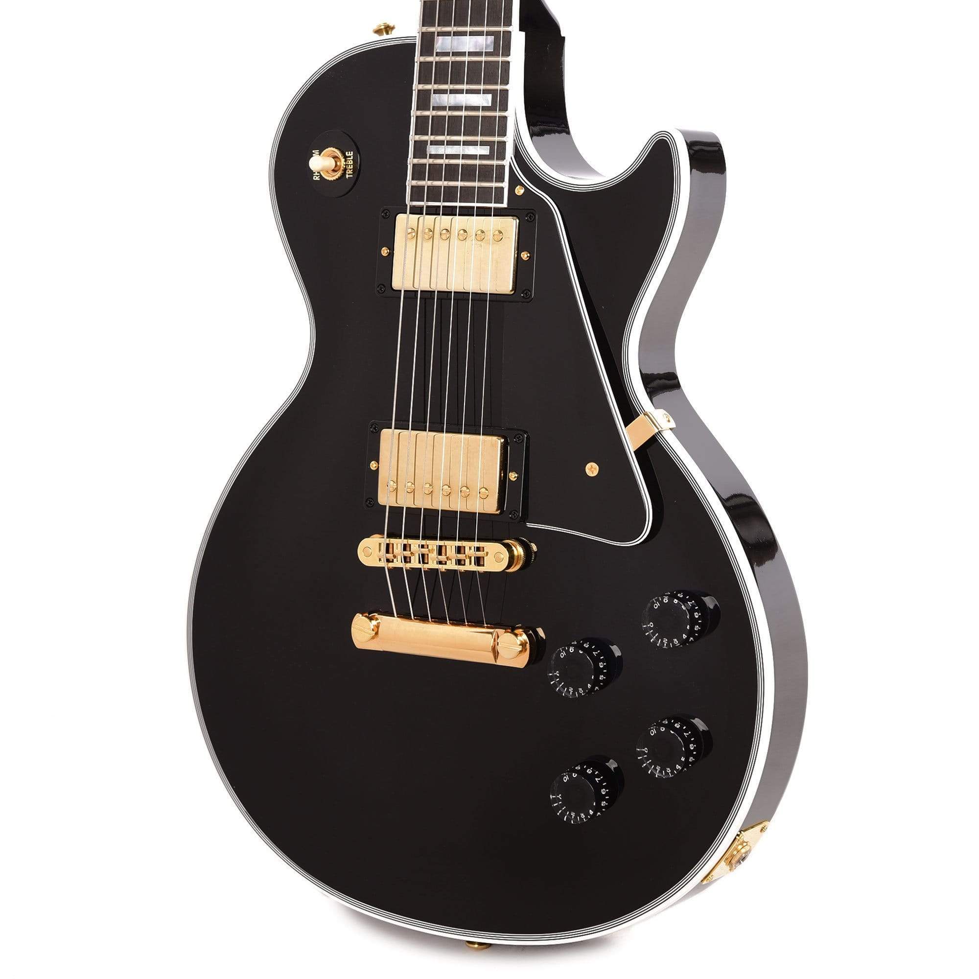 Gibson Custom Shop Les Paul Custom Electric Guitar - Ebony (PRE ORDER)