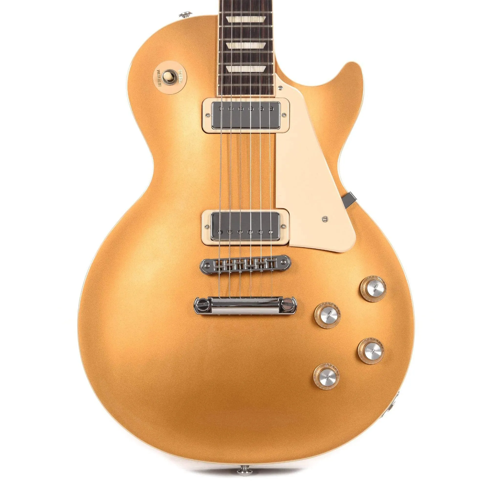 Gibson Les Paul '70s Deluxe Plain Top Electric Guitar - Goldtop