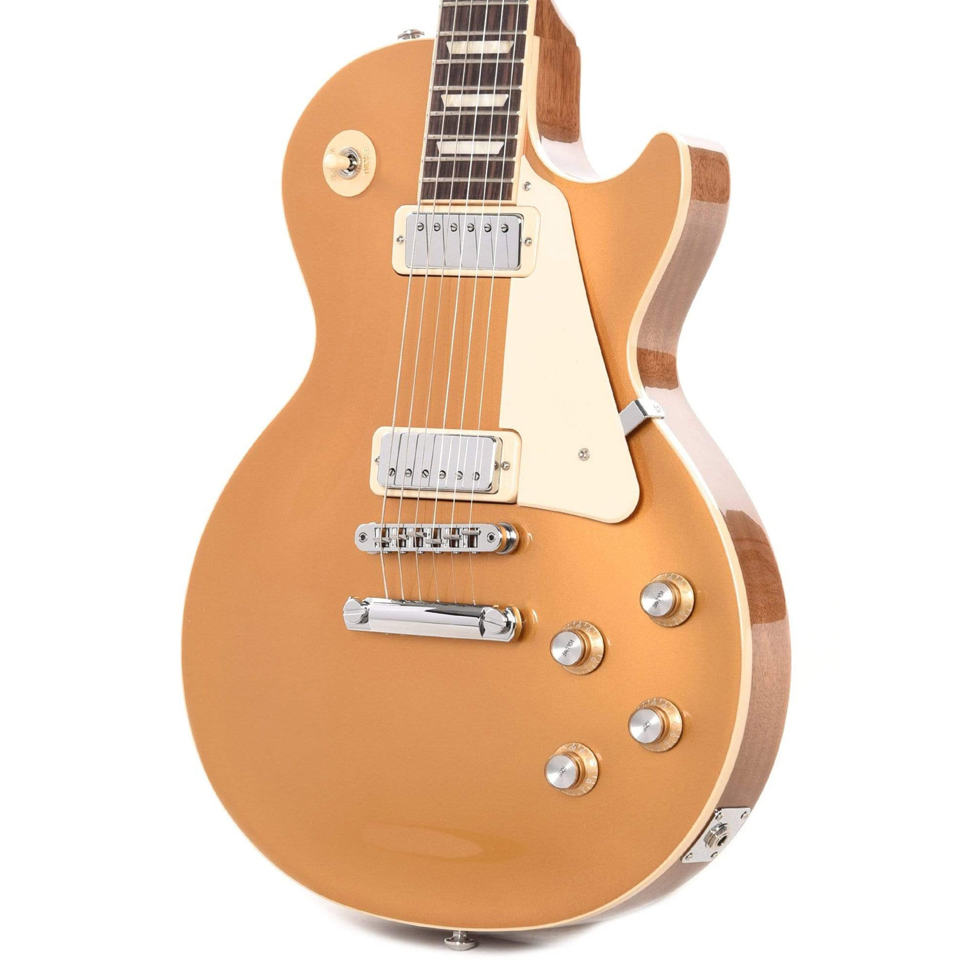 Gibson Les Paul '70s Deluxe Plain Top Electric Guitar - Goldtop