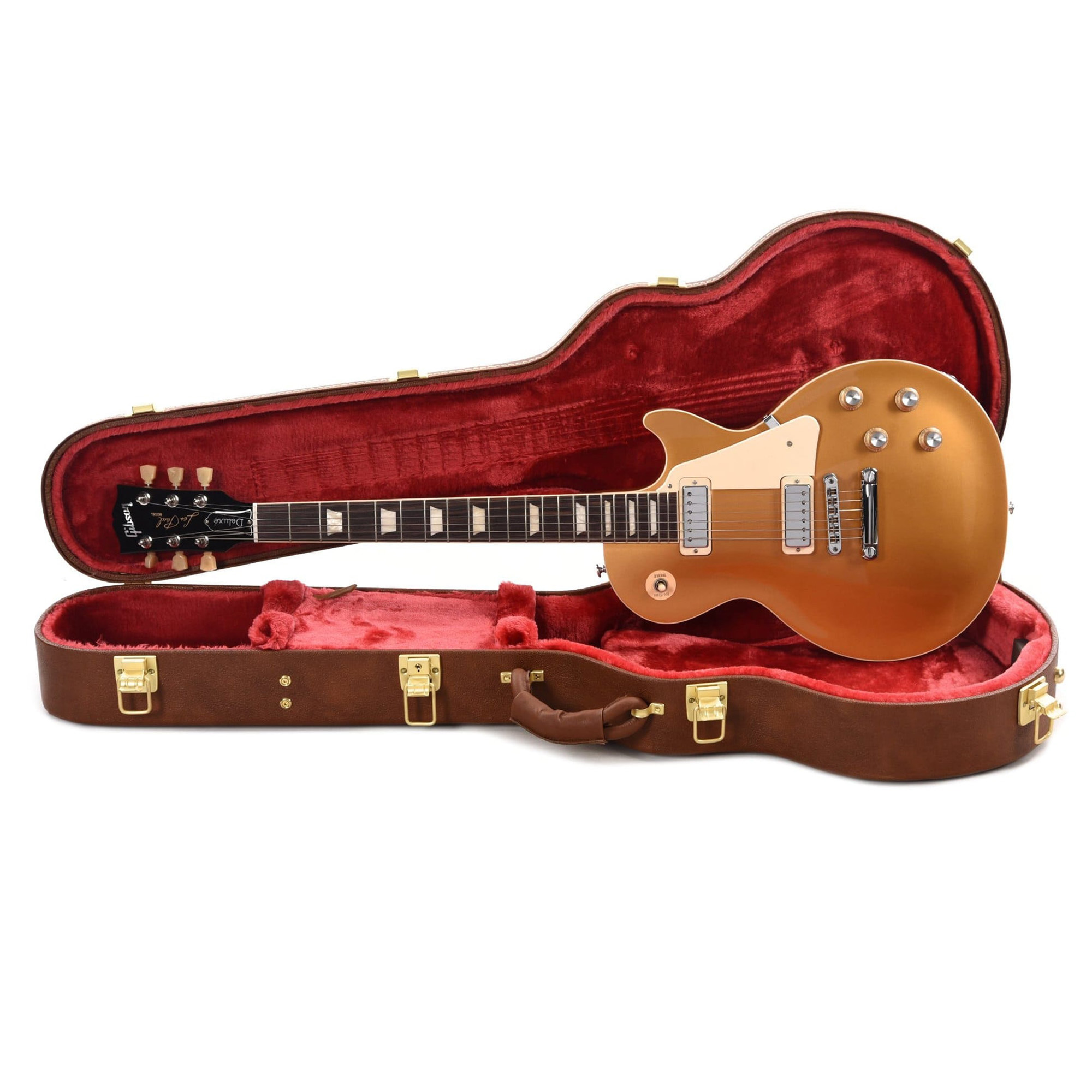 Gibson Les Paul '70s Deluxe Plain Top Electric Guitar - Goldtop