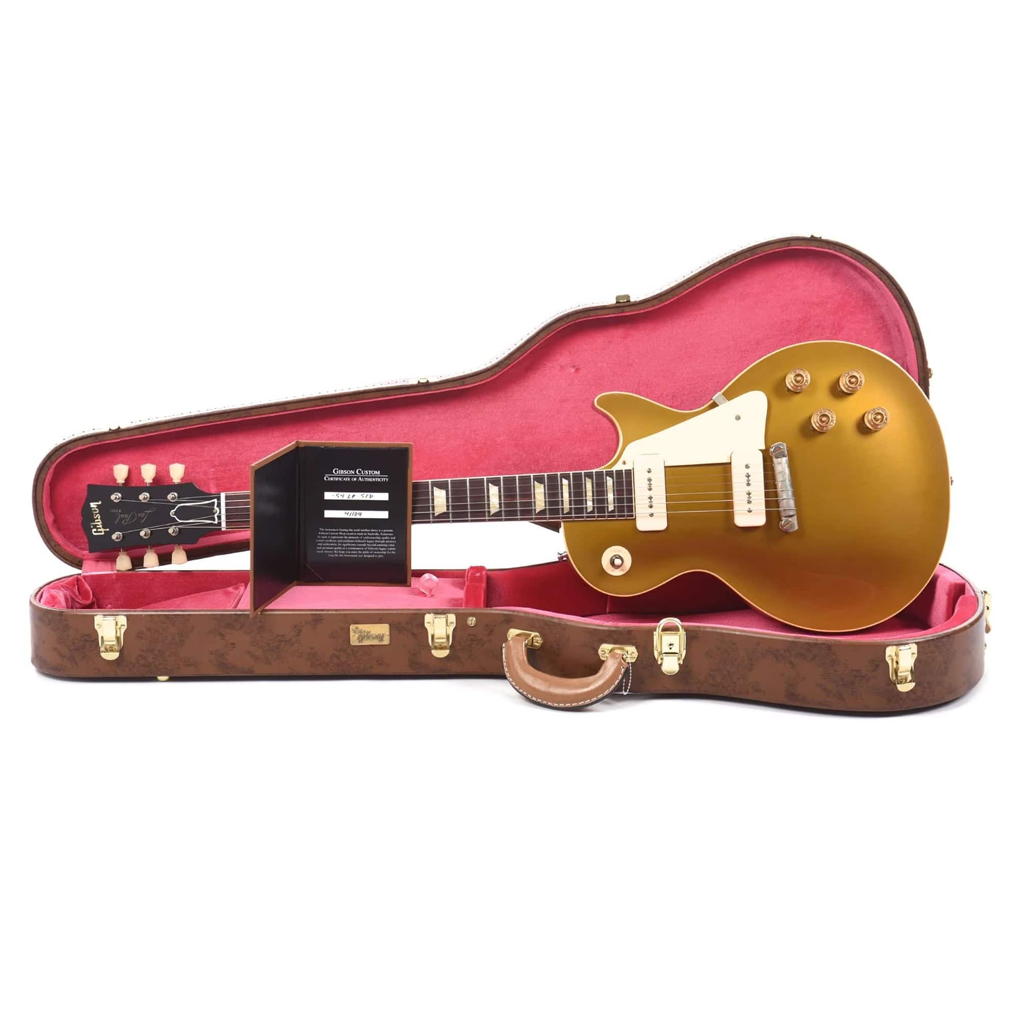 Gibson Custom Shop 1954 Les Paul Goldtop Reissue VOS Electric Guitar - Double Gold