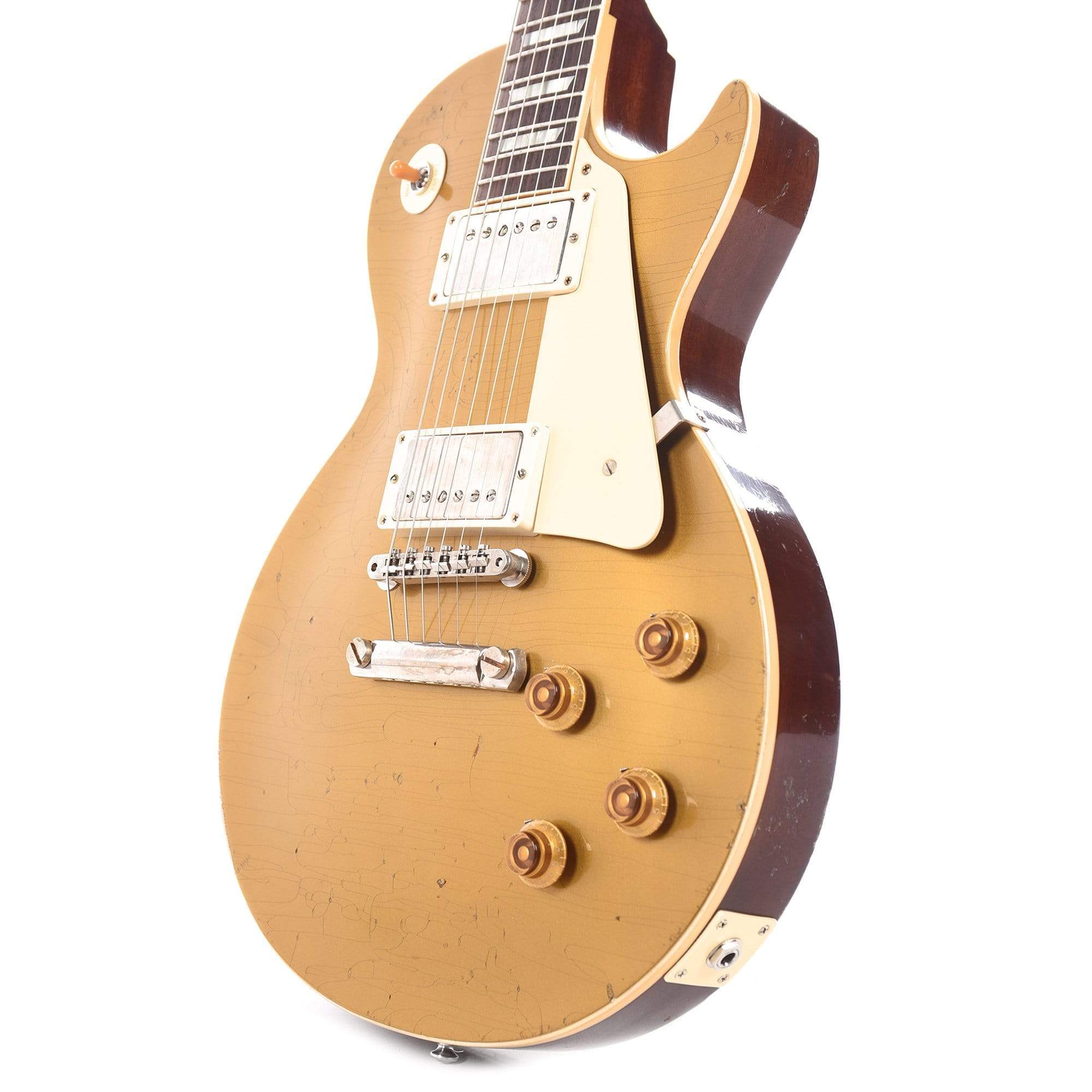 Gibson Custom Shop Murphy Lab 1957 Les Paul Goldtop Darkback Reissue Electric Guitar - Double Gold Light Aged (PRE ORDER)