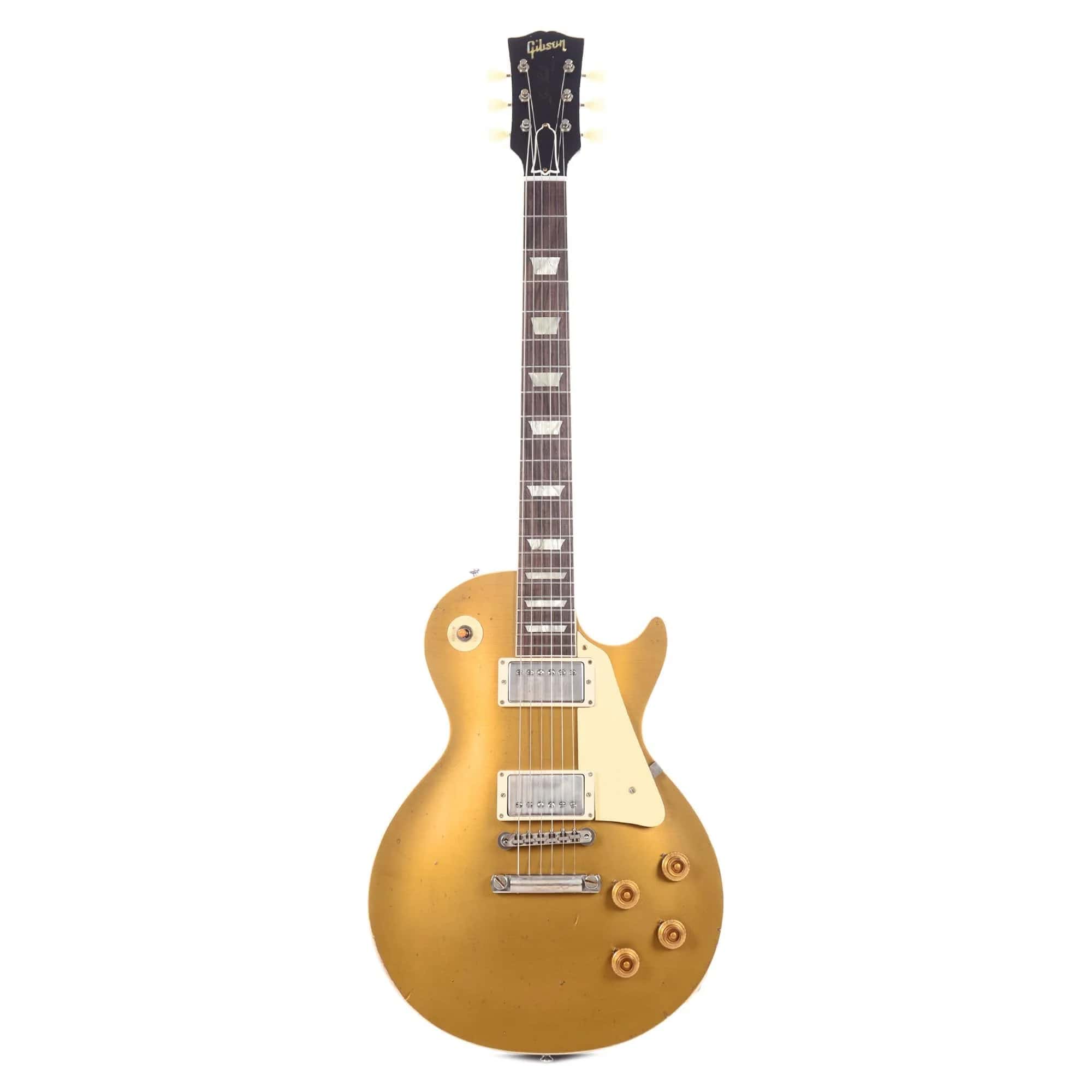 Gibson Custom Shop Murphy Lab 1957 Les Paul Goldtop Darkback Reissue Electric Guitar - Double Gold Light Aged (PRE ORDER)