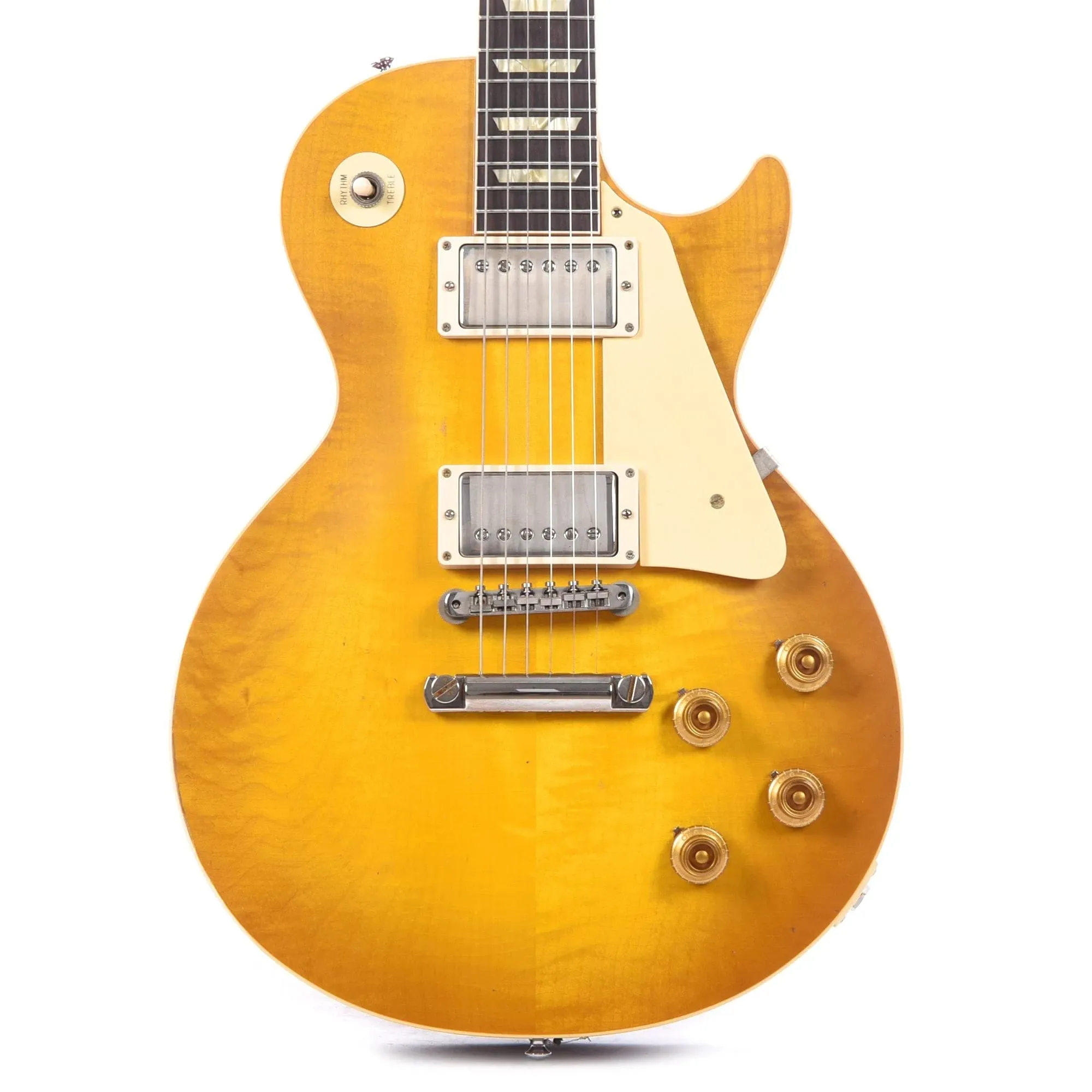 Gibson Custom Shop Murphy Lab 1958 Les Paul Standard Reissue Electric Guitar - Lemon Burst Light Aged (PRE ORDER)