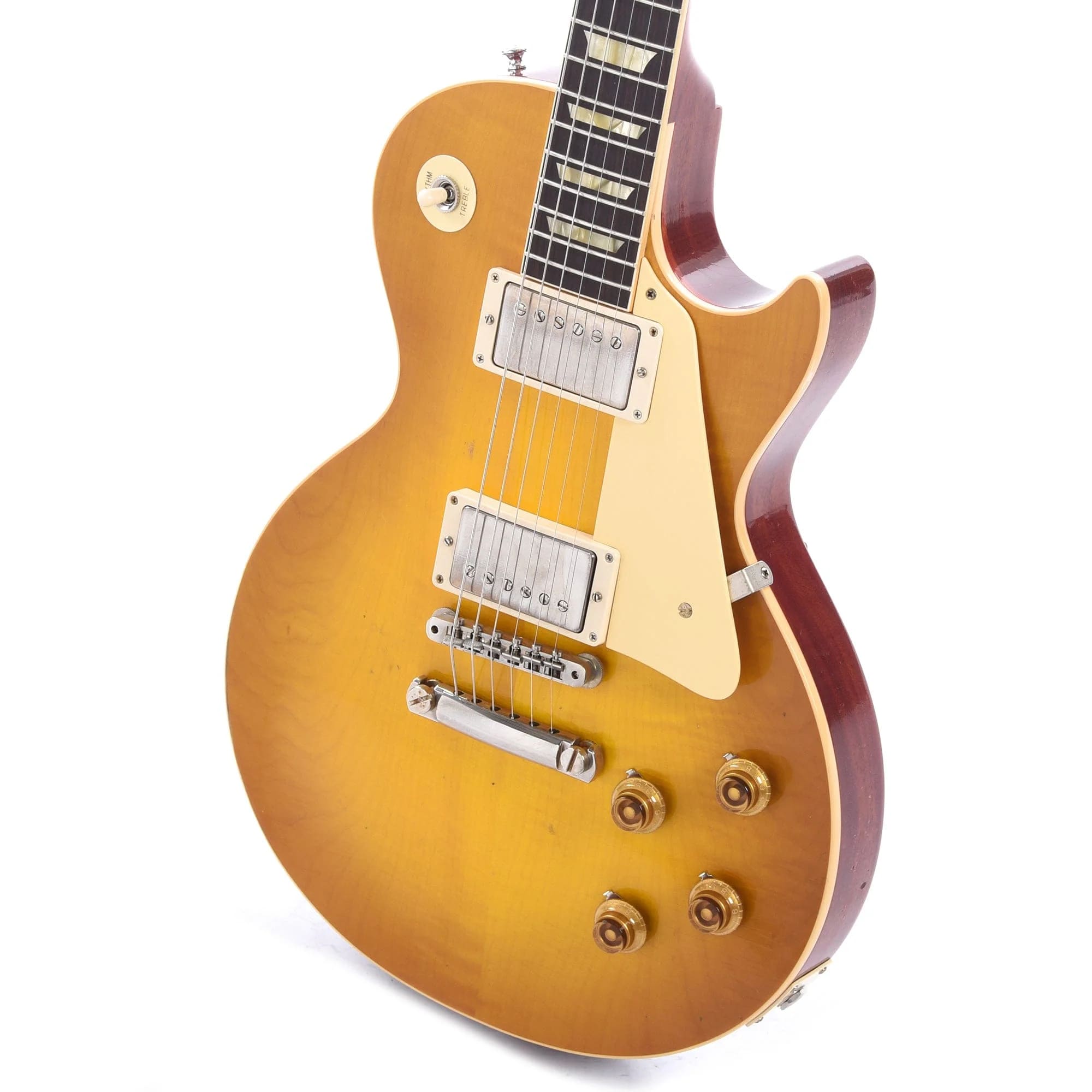 Gibson Custom Shop Murphy Lab 1958 Les Paul Standard Reissue Electric Guitar - Lemon Burst Light Aged (PRE ORDER)