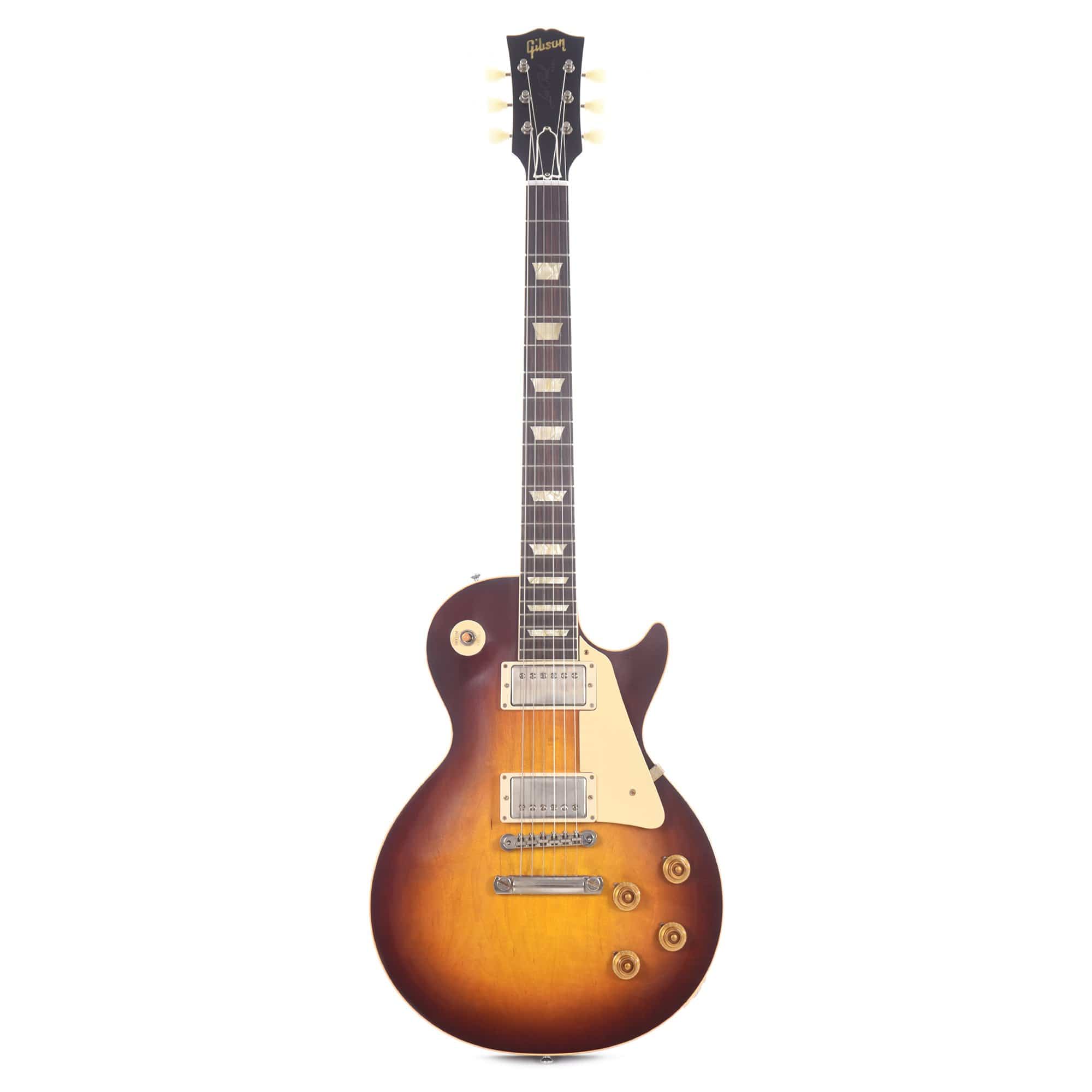Gibson Custom Shop Murphy Lab 1958 Les Paul Standard Reissue Electric Guitar - Bourbon Burst Ultra Light Aged (PRE ORDER)