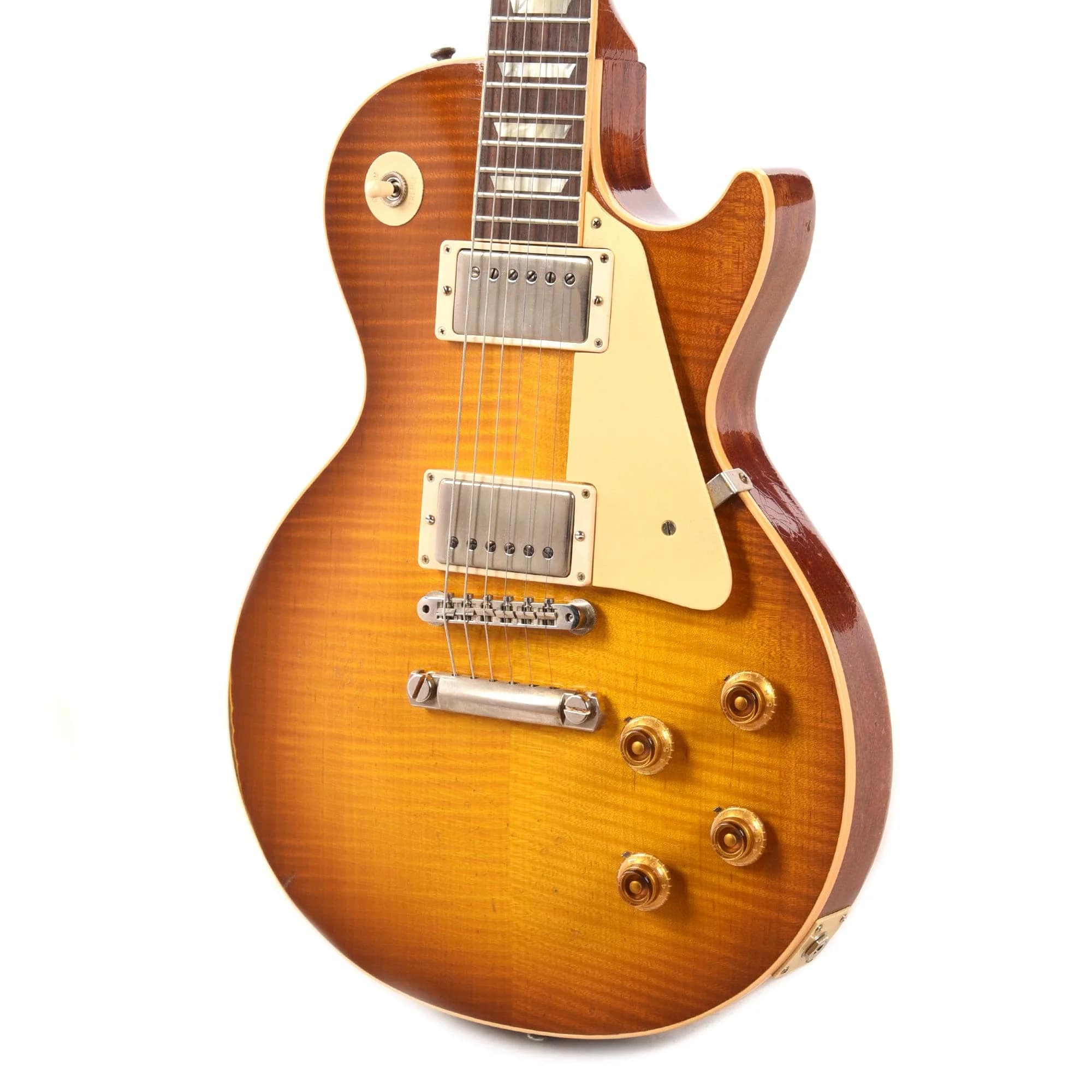 Gibson Custom Shop Murphy Lab 1959 Les Paul Standard Reissue Electric Guitar - Golden Poppy Burst Heavy Aged (PRE ORDER)