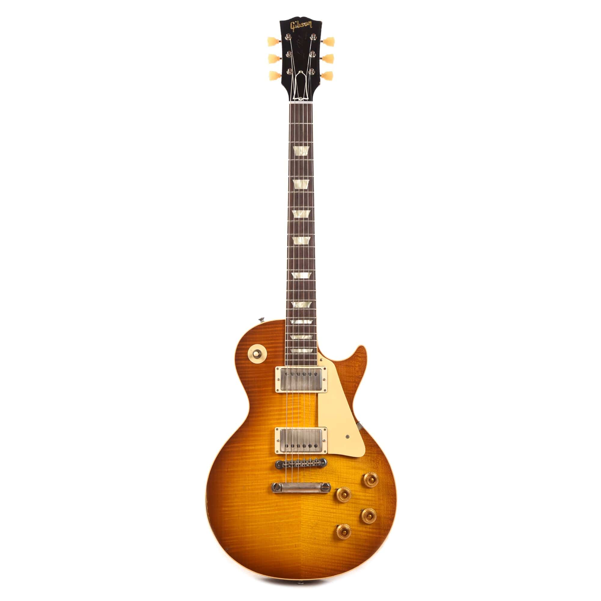 Gibson Custom Shop Murphy Lab 1959 Les Paul Standard Reissue Electric Guitar - Golden Poppy Burst Heavy Aged (PRE ORDER)