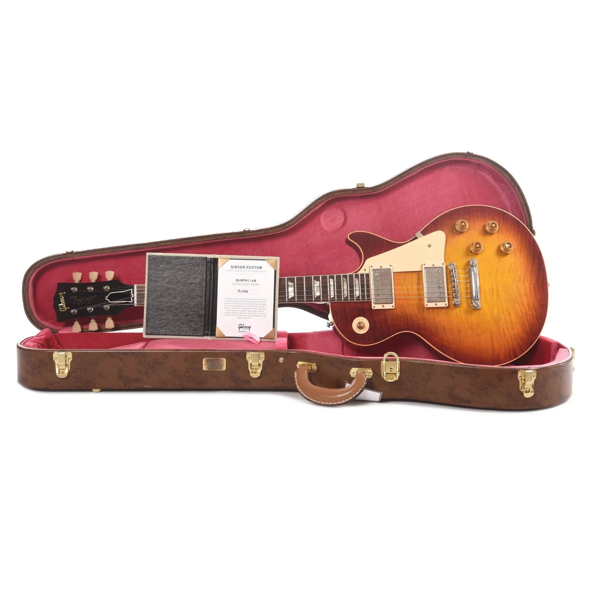 Gibson Custom Shop Murphy Lab 1959 Les Paul Standard Reissue Electric Guitar - Factory Burst Ultra Light Aged (PRE ORDER)