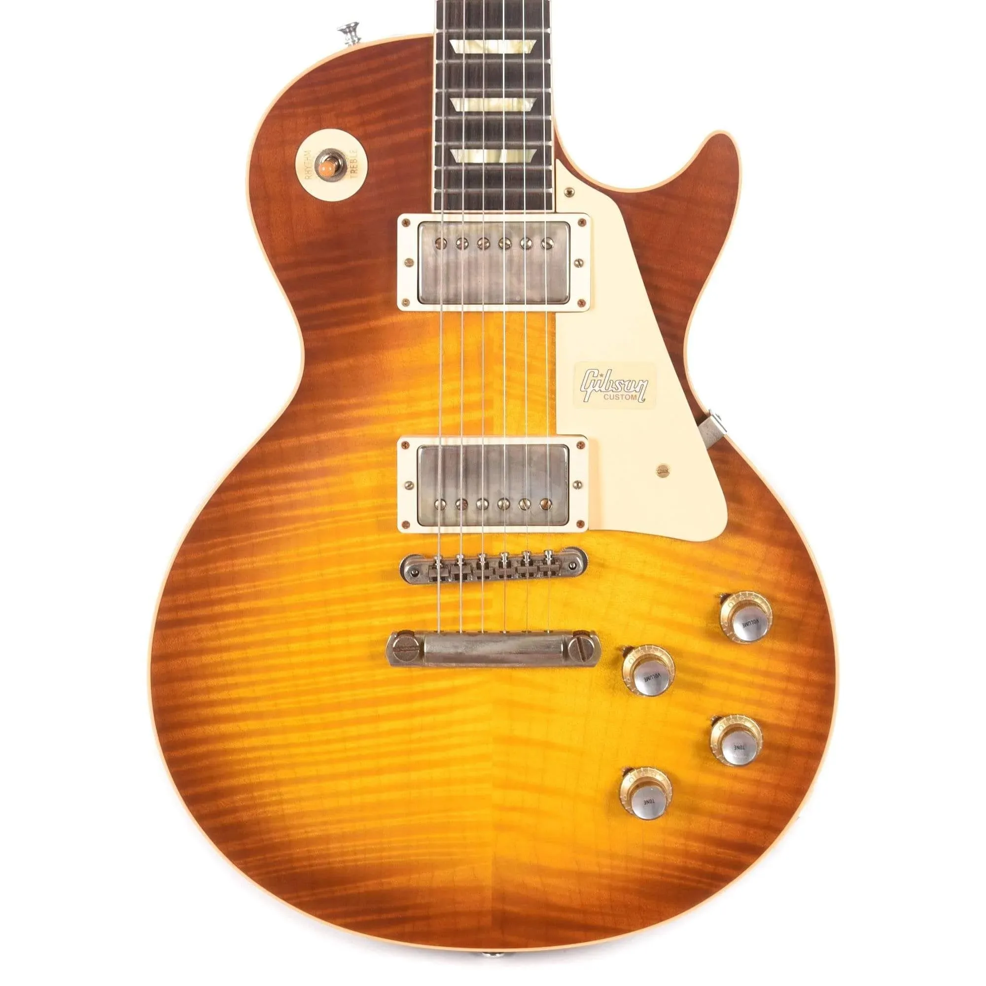Gibson Custom Shop 1960 Les Paul Standard Reissue VOS Electric Guitar - Iced Tea Burst