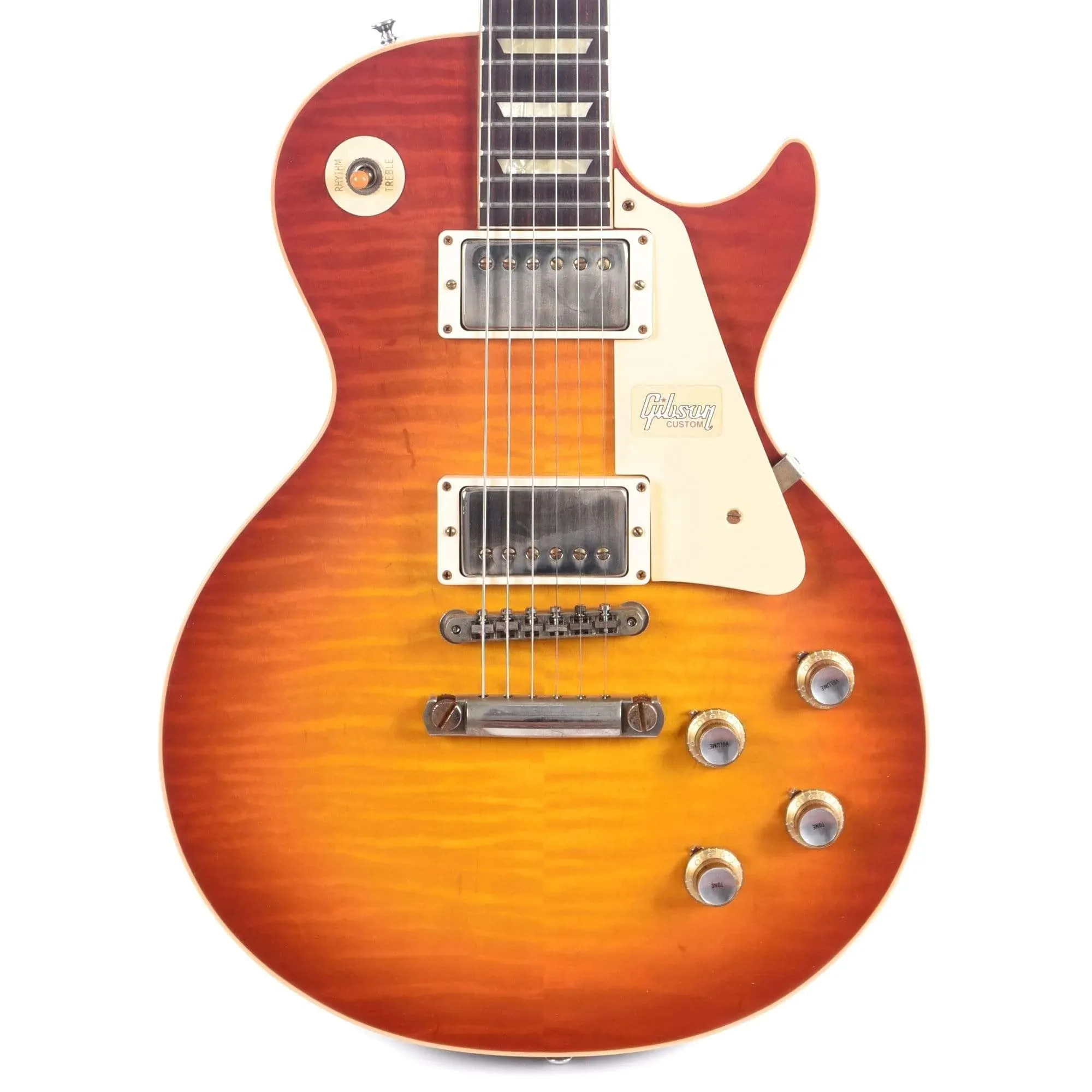Gibson Custom Shop 1960 Les Paul Standard Reissue VOS Electric Guitar - Washed Cherry Sunburst