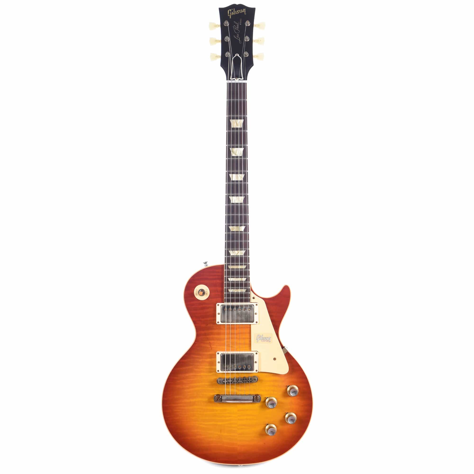 Gibson Custom Shop 1960 Les Paul Standard Reissue VOS Electric Guitar - Washed Cherry Sunburst