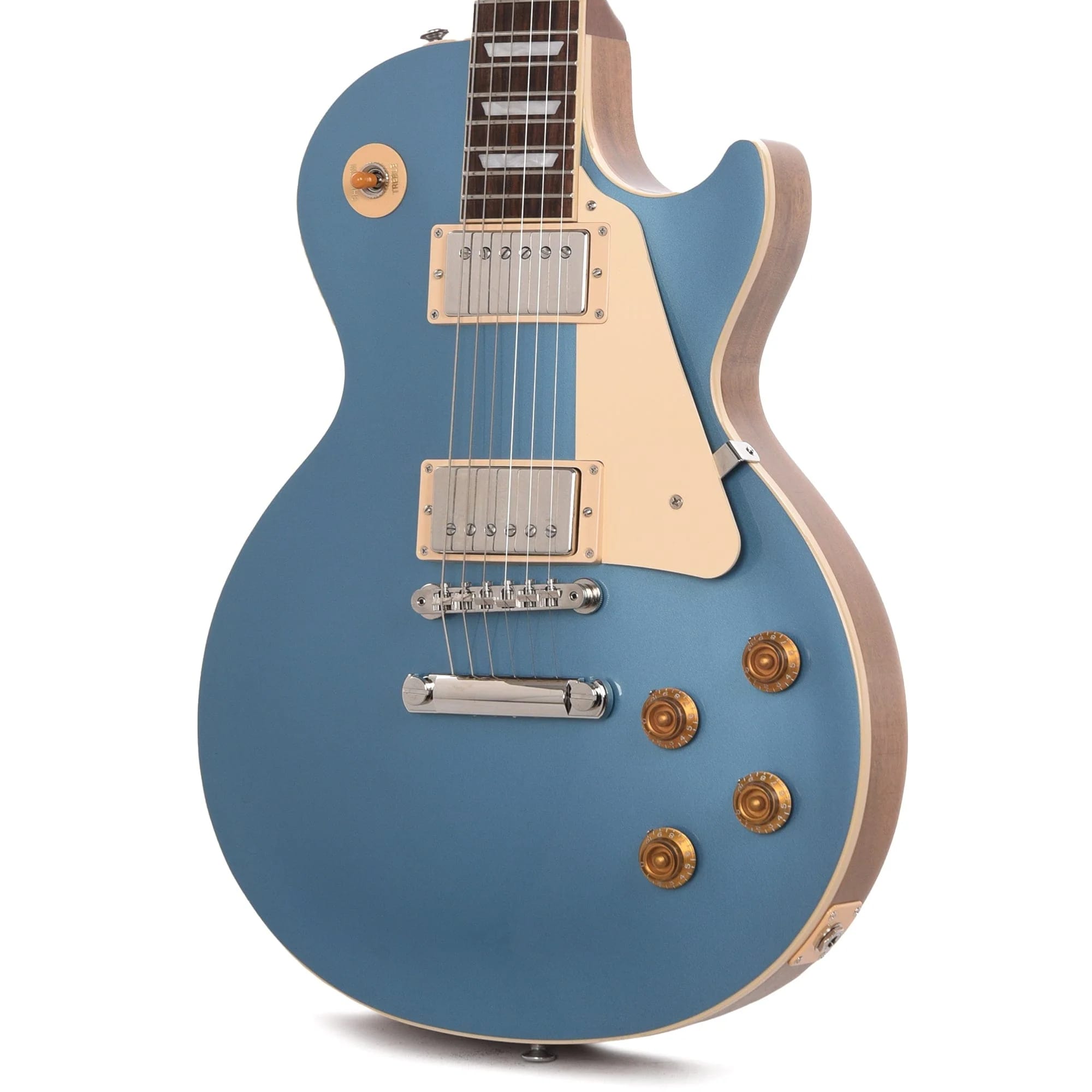Gibson Les Paul Standard '50s Plain Top Electric Guitar - Pelham Blue Top (PRE ORDER)