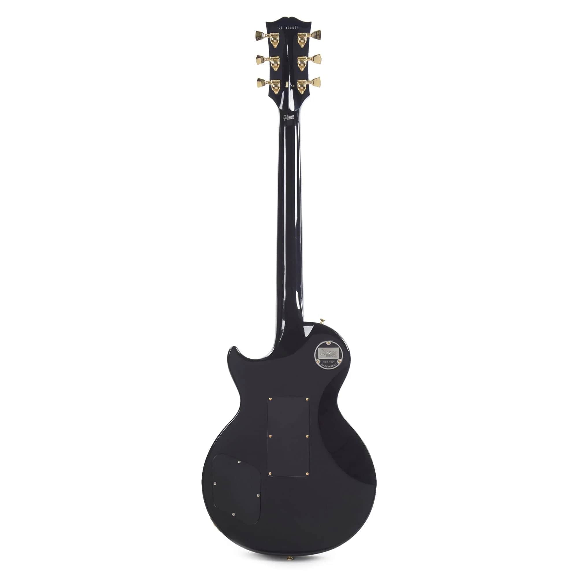 Gibson Custom Shop Les Paul Axcess Custom with Ebony Fingerboard Floyd Rose Electric Guitar - Ebony