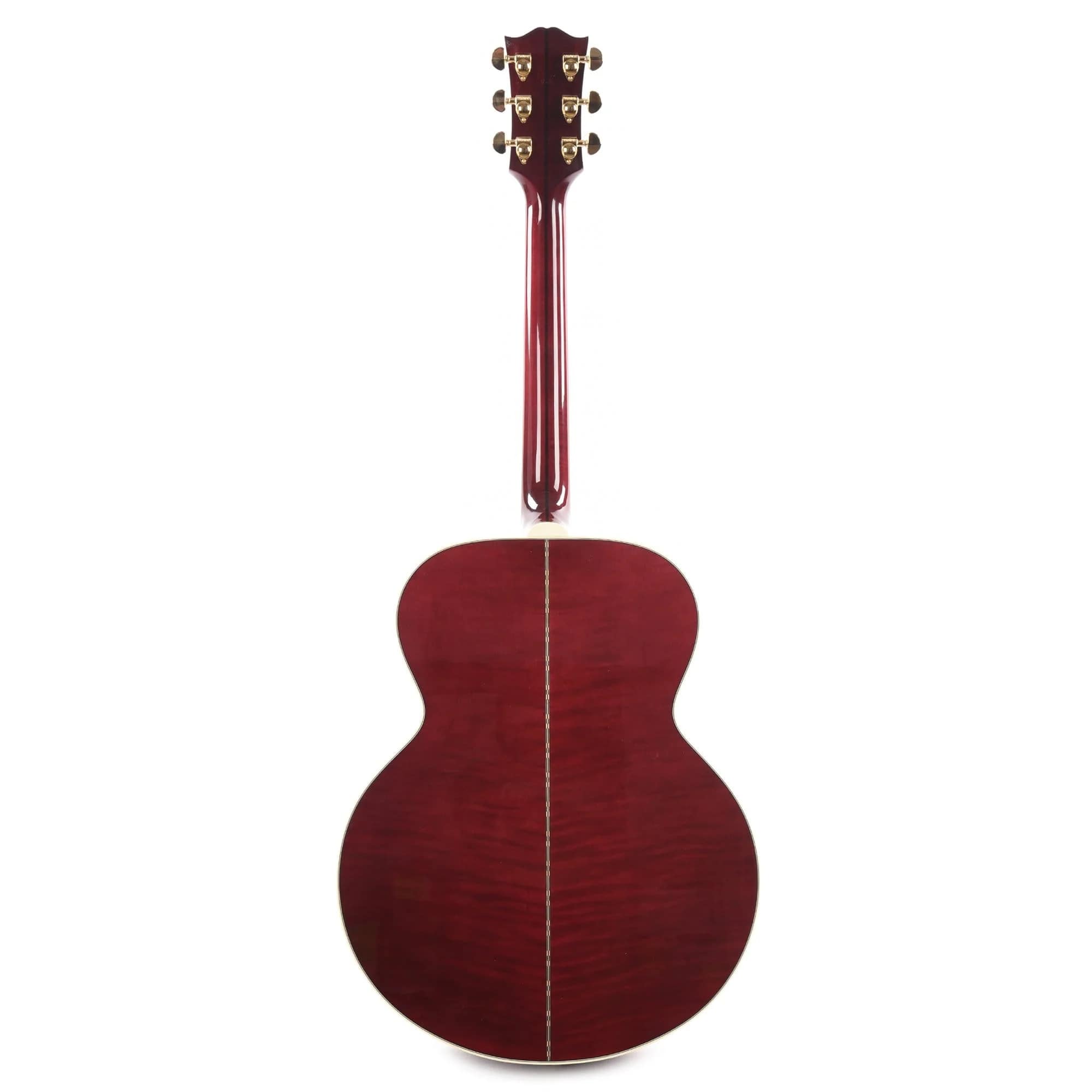 Gibson SJ-200 Standard Maple Acoustic-Electric Guitar - Wine Red