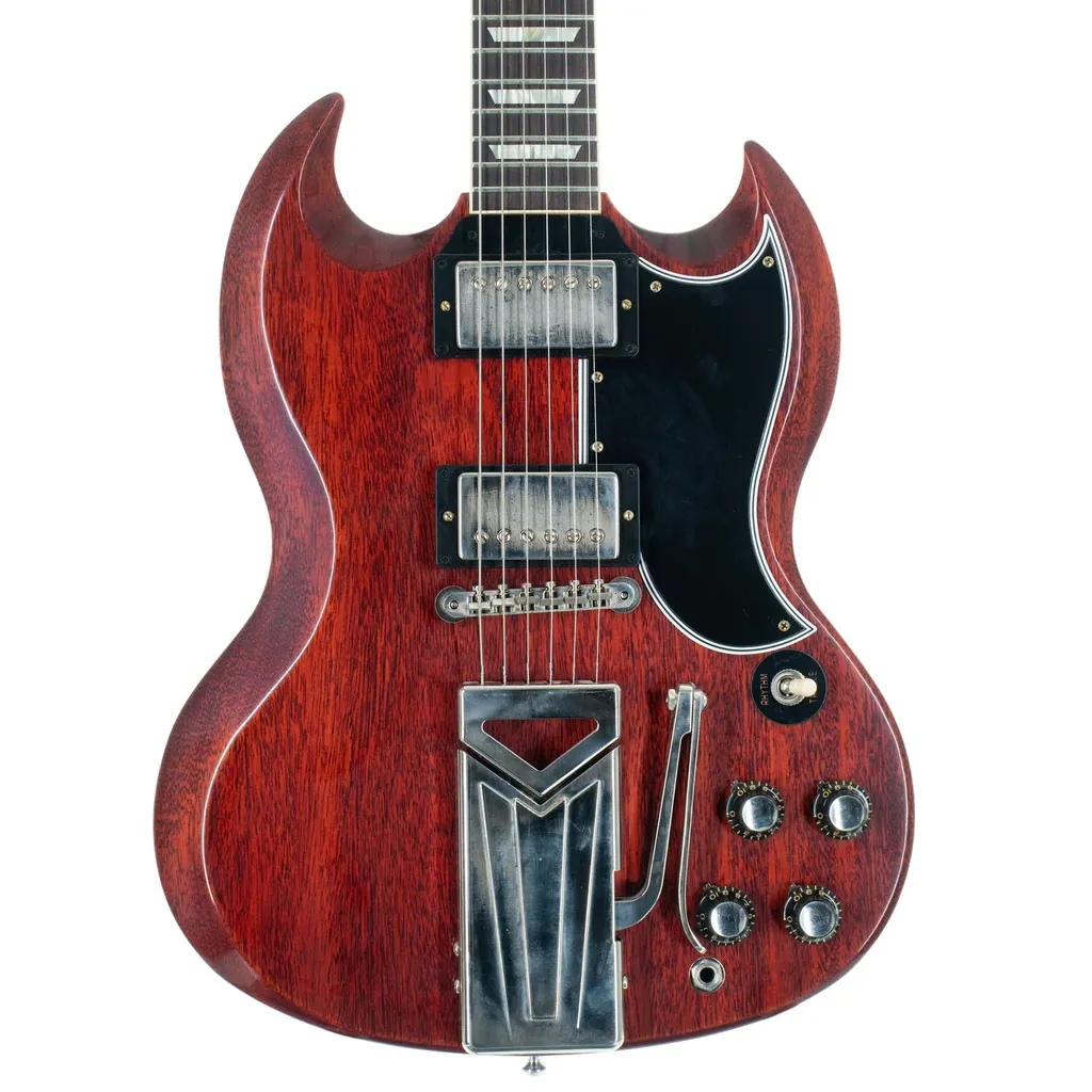 Gibson Custom Shop 60th Anniversary 1961 Les Paul SG Standard Electric Guitar - Cherry Red (PRE ORDER)