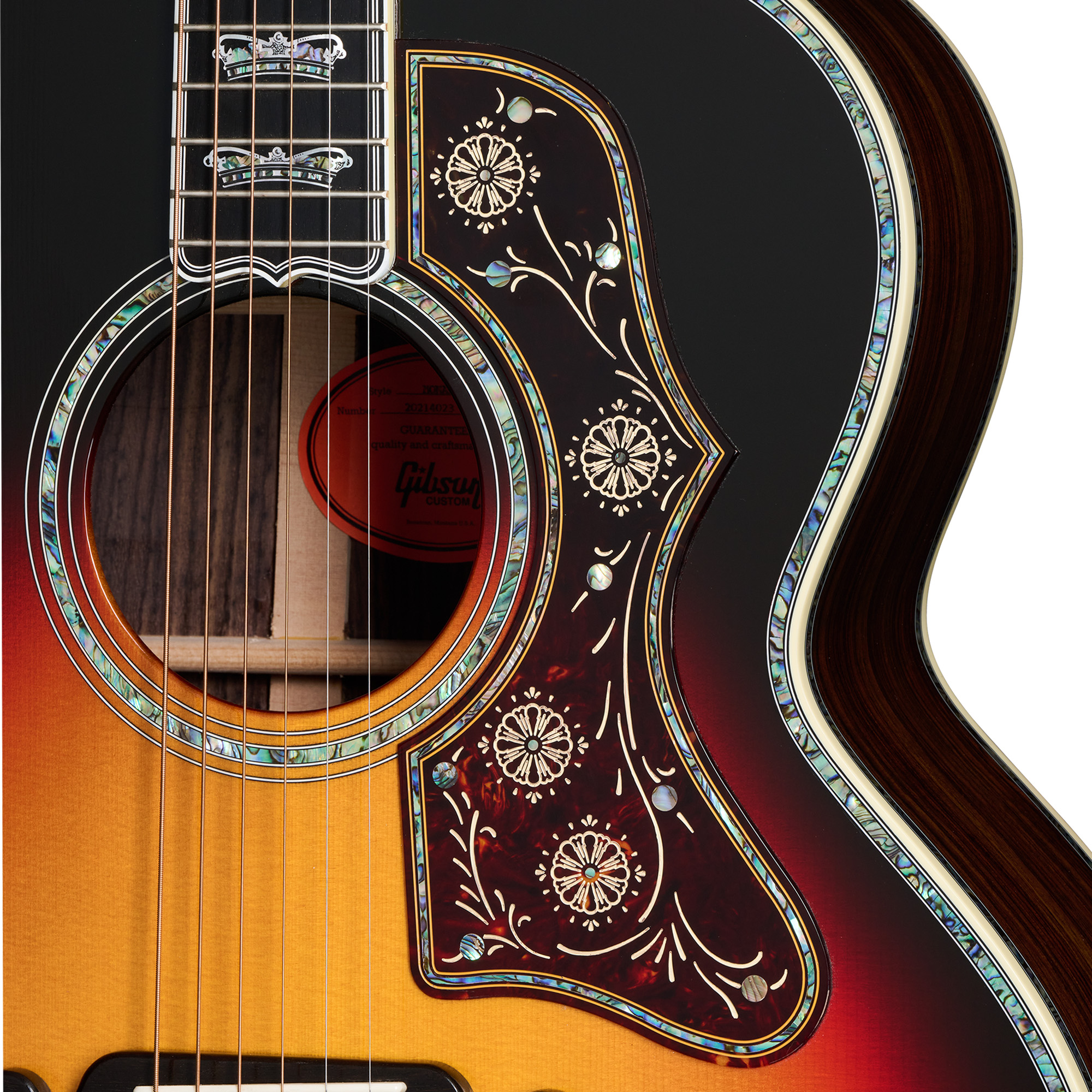 Gibson Custom Shop SJ-200 Monarch Rosewood Acoustic Guitar - Antique Natural