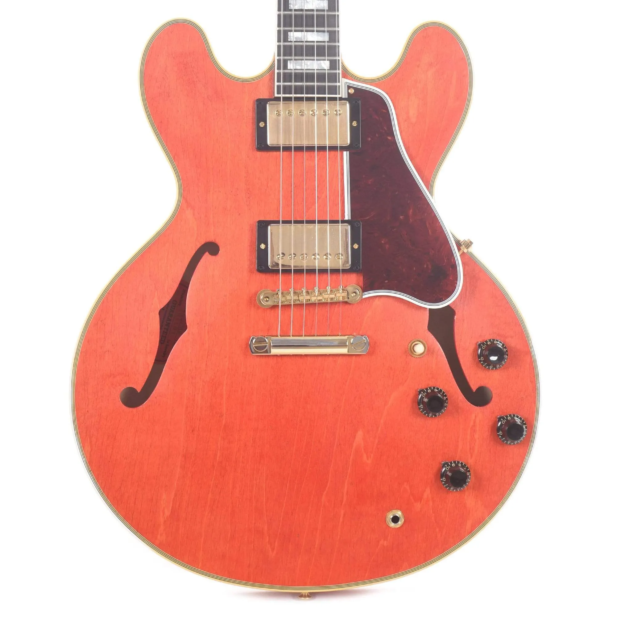 Gibson Custom Shop Murphy Lab 1959 ES-355 Reissue Stop Bar Semi Hollowbody Electric Guitar - Watermelon Red