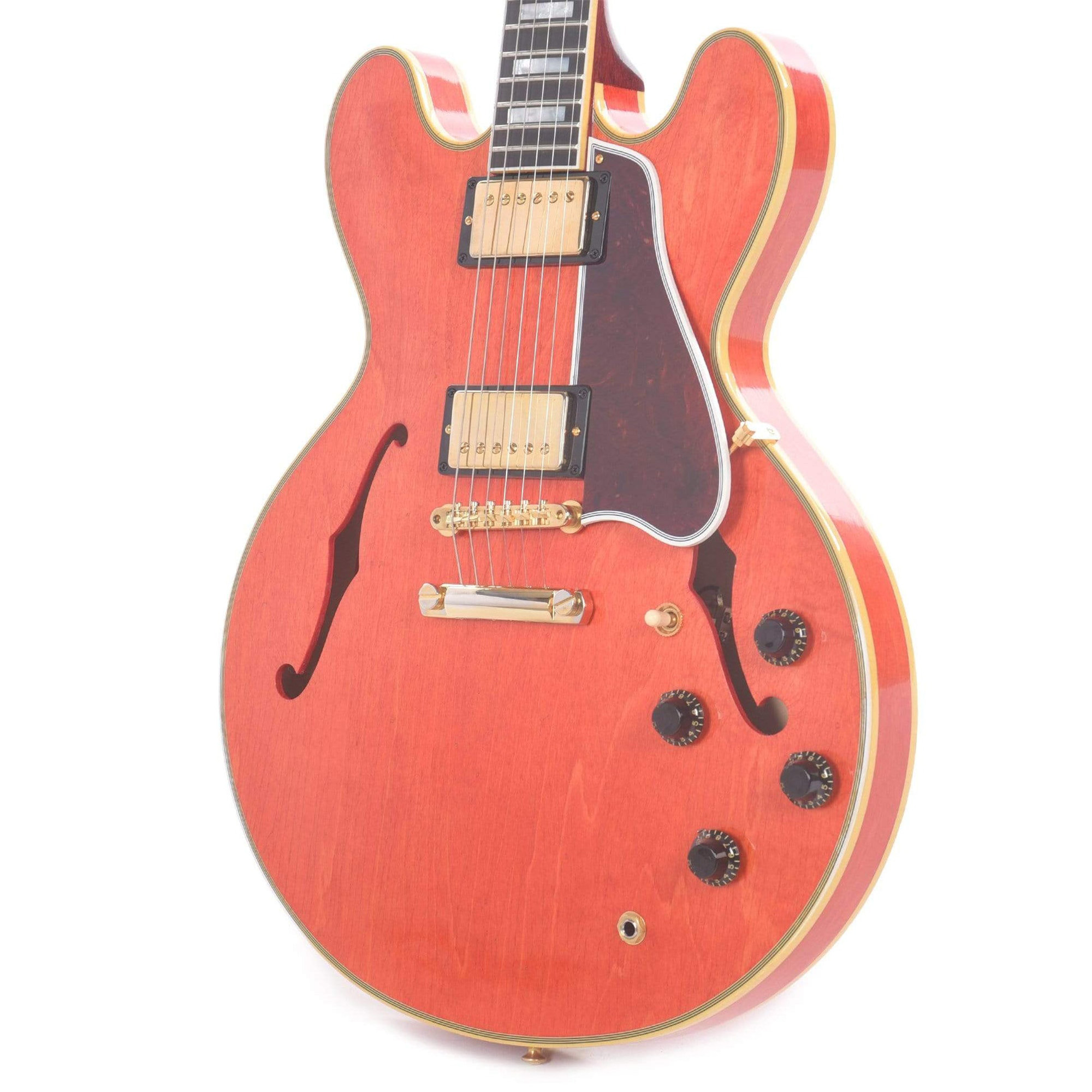 Gibson Custom Shop Murphy Lab 1959 ES-355 Reissue Stop Bar Semi Hollowbody Electric Guitar - Watermelon Red