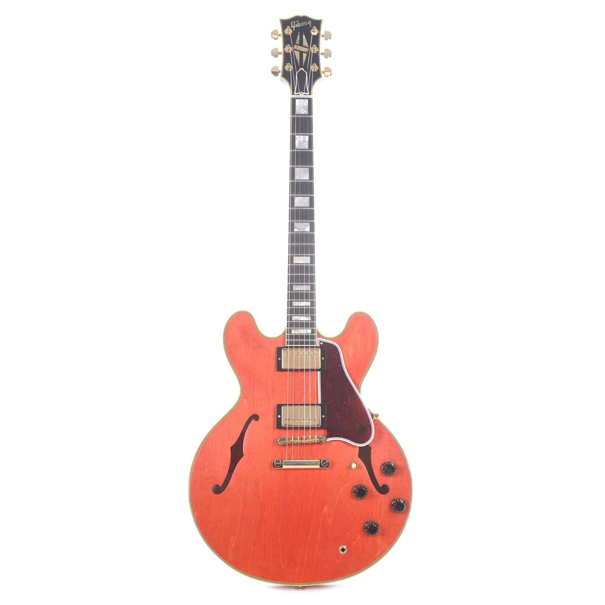 Gibson Custom Shop Murphy Lab 1959 ES-355 Reissue Stop Bar Semi Hollowbody Electric Guitar - Watermelon Red