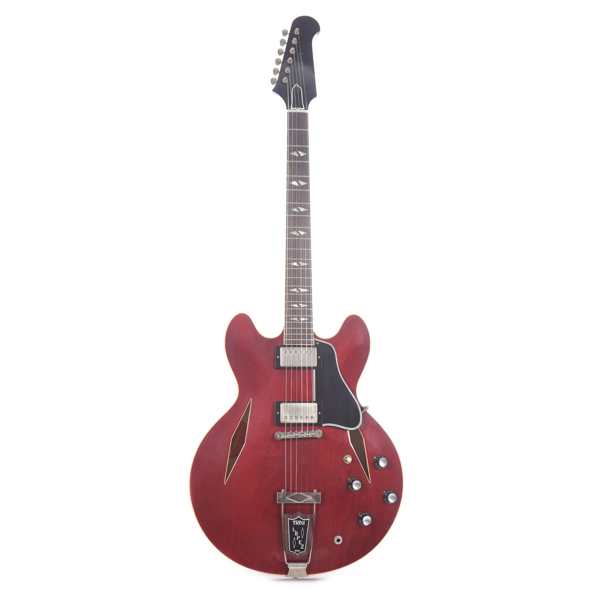 Gibson Custom Shop Artist Trini Lopez Standard Reissue VOS Semi-Hollowbody Electric Guitar - 60s Cherry