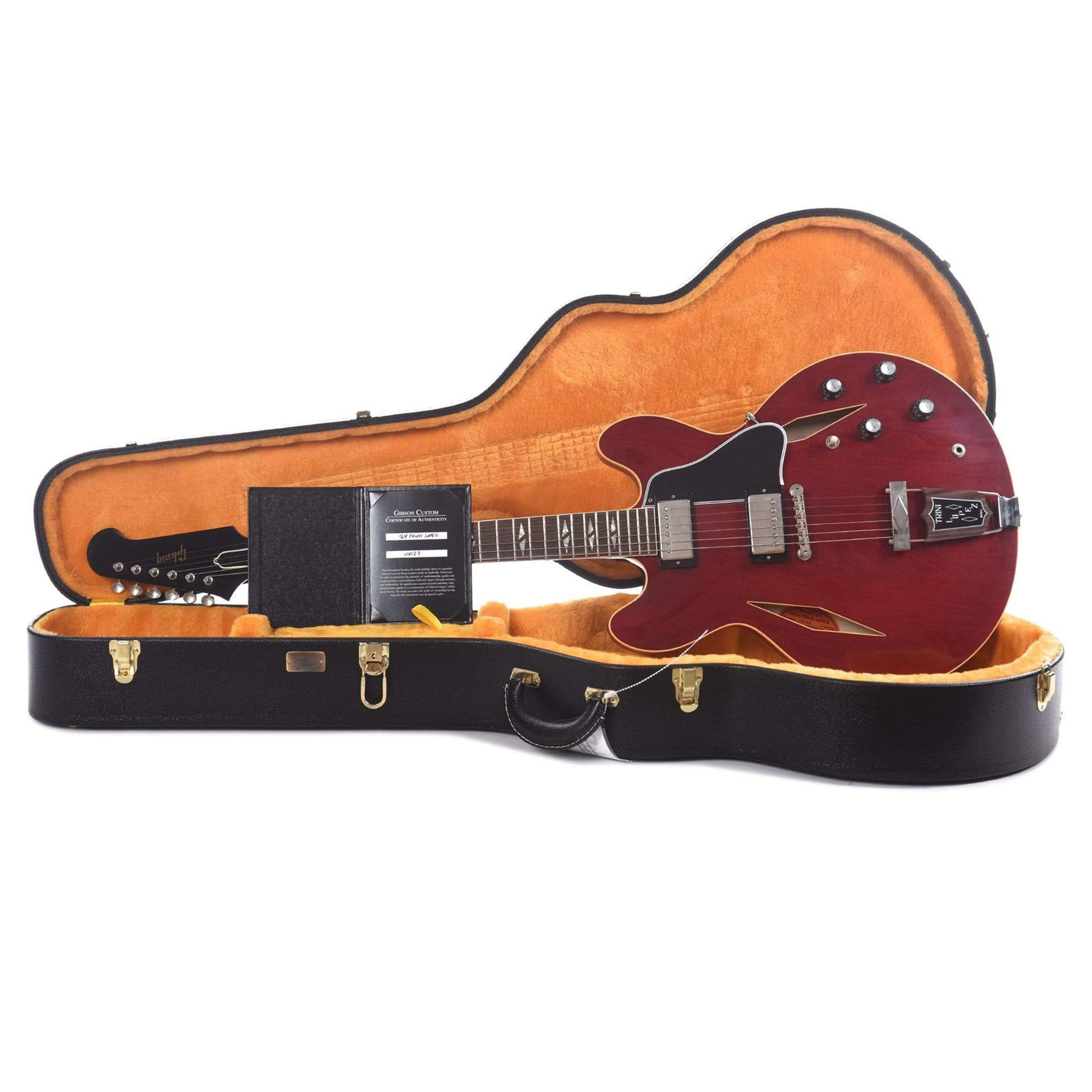 Gibson Custom Shop Artist Trini Lopez Standard Reissue VOS Semi-Hollowbody Electric Guitar - 60s Cherry
