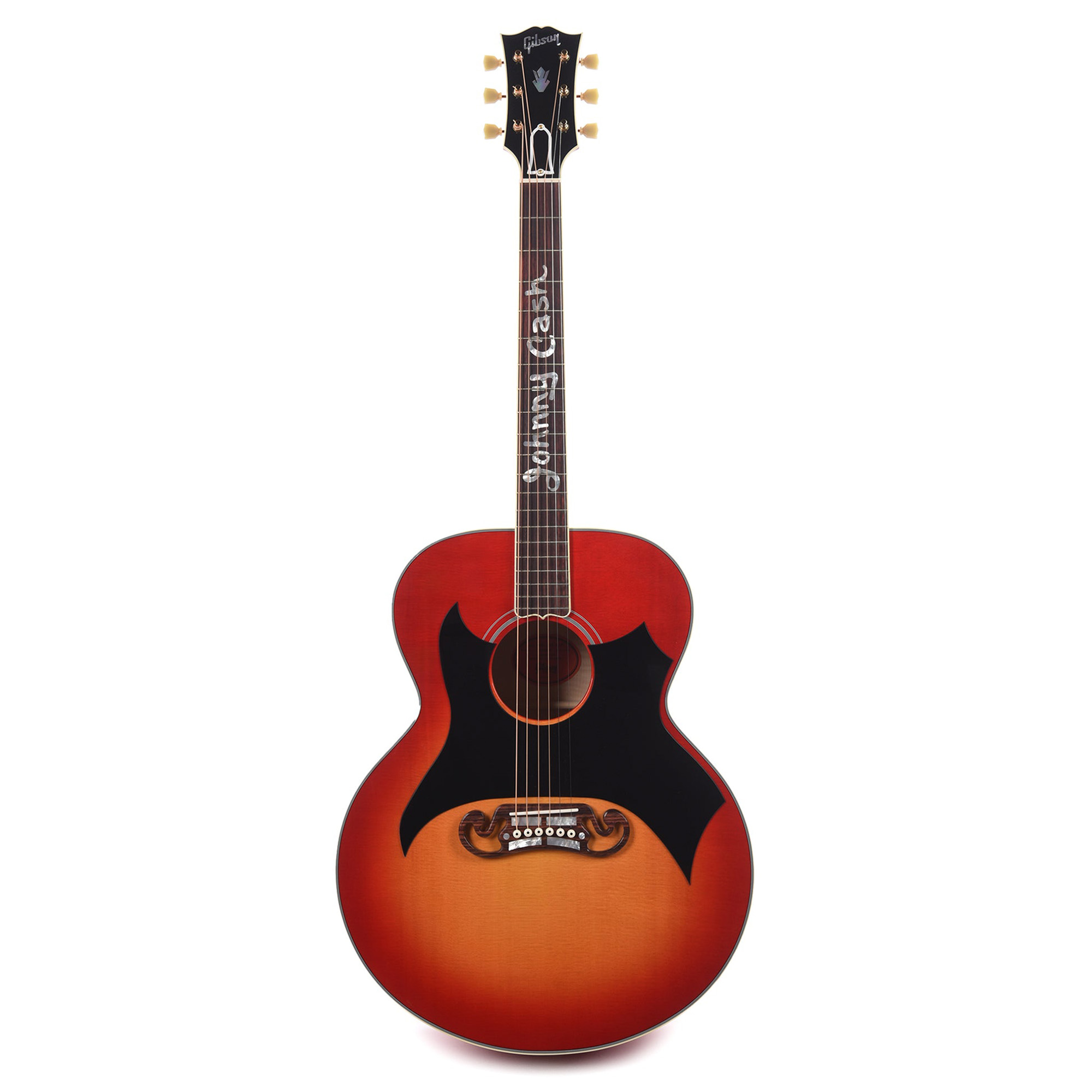 Gibson Custom Shop Artist Johnny Cash Signature SJ-200 Acoustic Electric Guitar - Vintage Cherry Sunburst