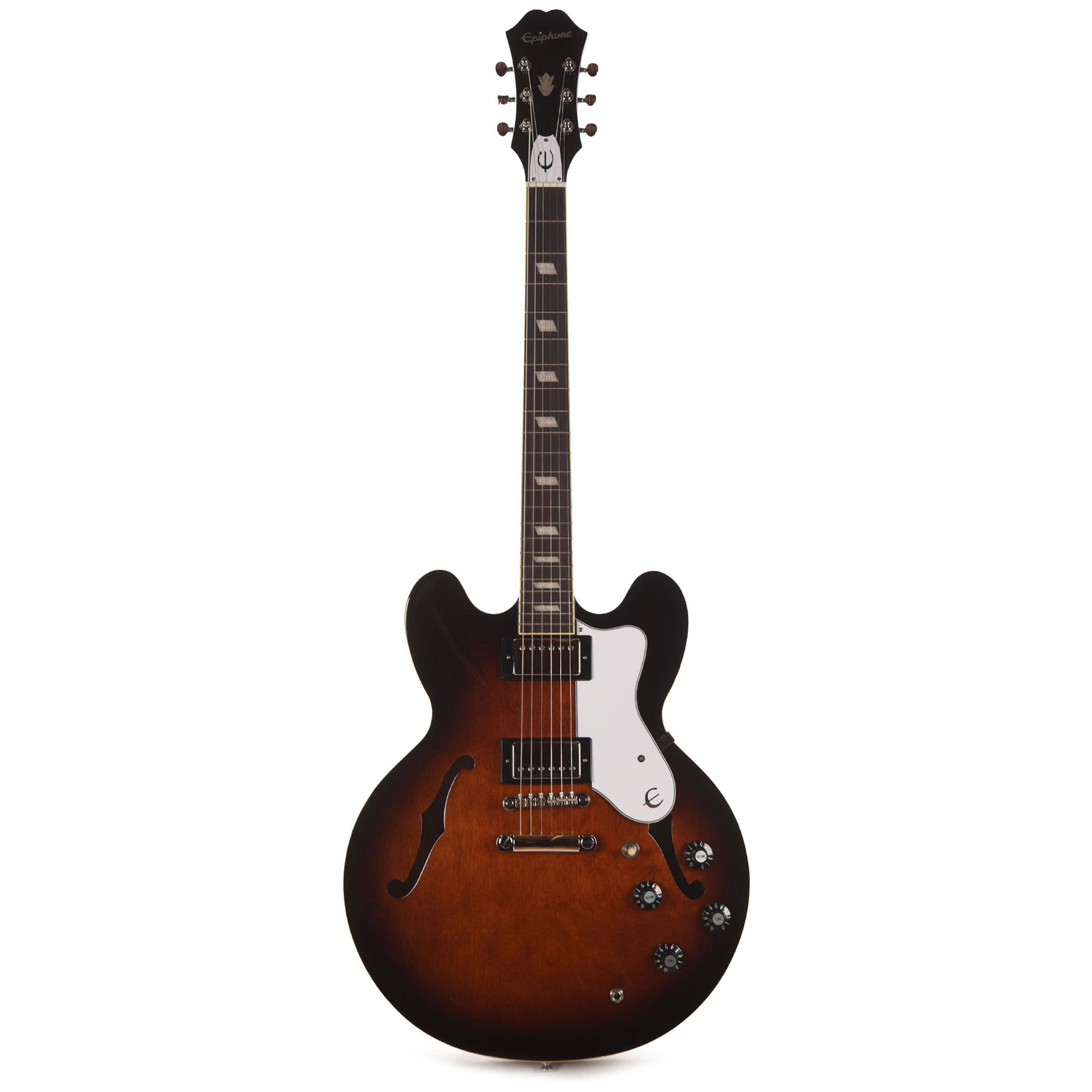 Epiphone Bonehead Riviera Semi-Hollowbody Electric Guitar - Dark Tobacco Sunburst