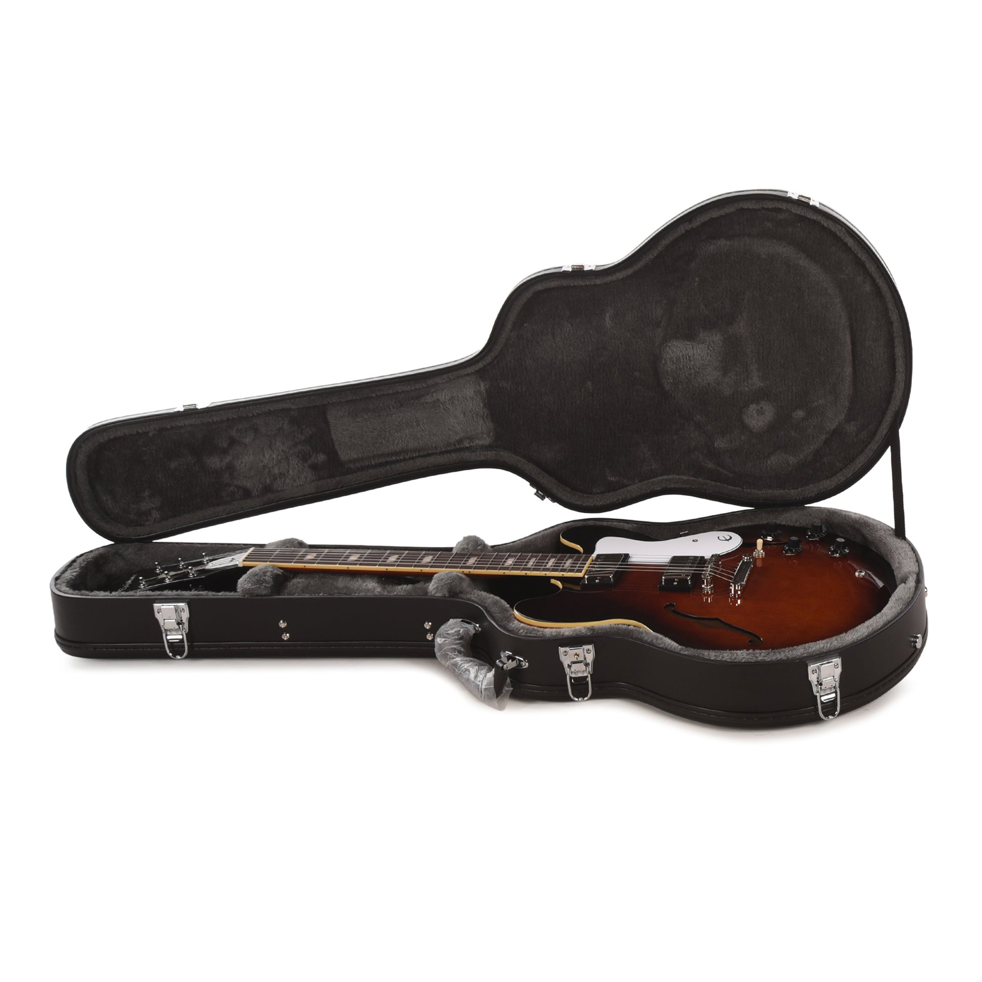 Epiphone Bonehead Riviera Semi-Hollowbody Electric Guitar - Dark Tobacco Sunburst