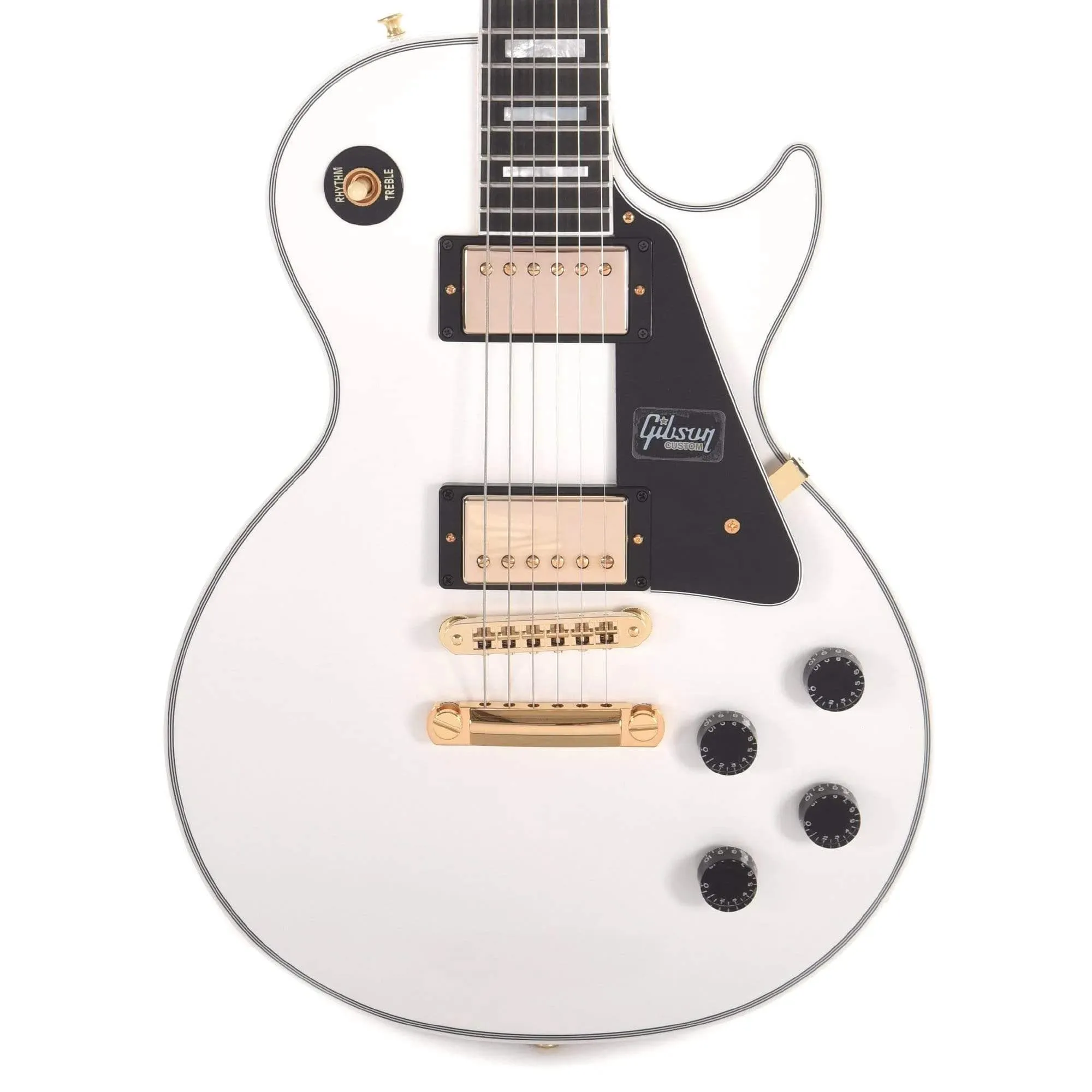 Gibson Custom Shop Les Paul Custom Electric Guitar - Alpine White (PRE ORDER)