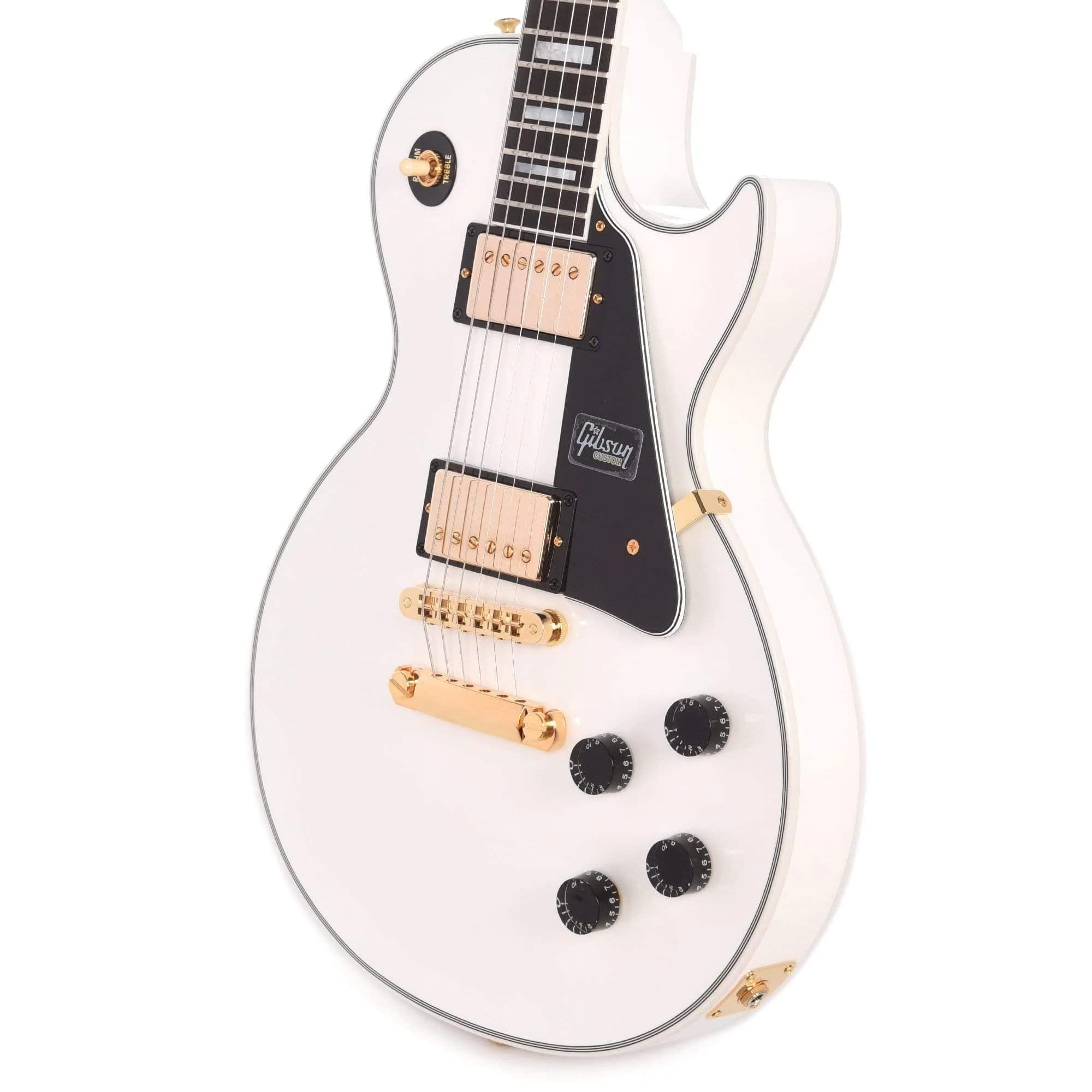 Gibson Custom Shop Les Paul Custom Electric Guitar - Alpine White (PRE ORDER)