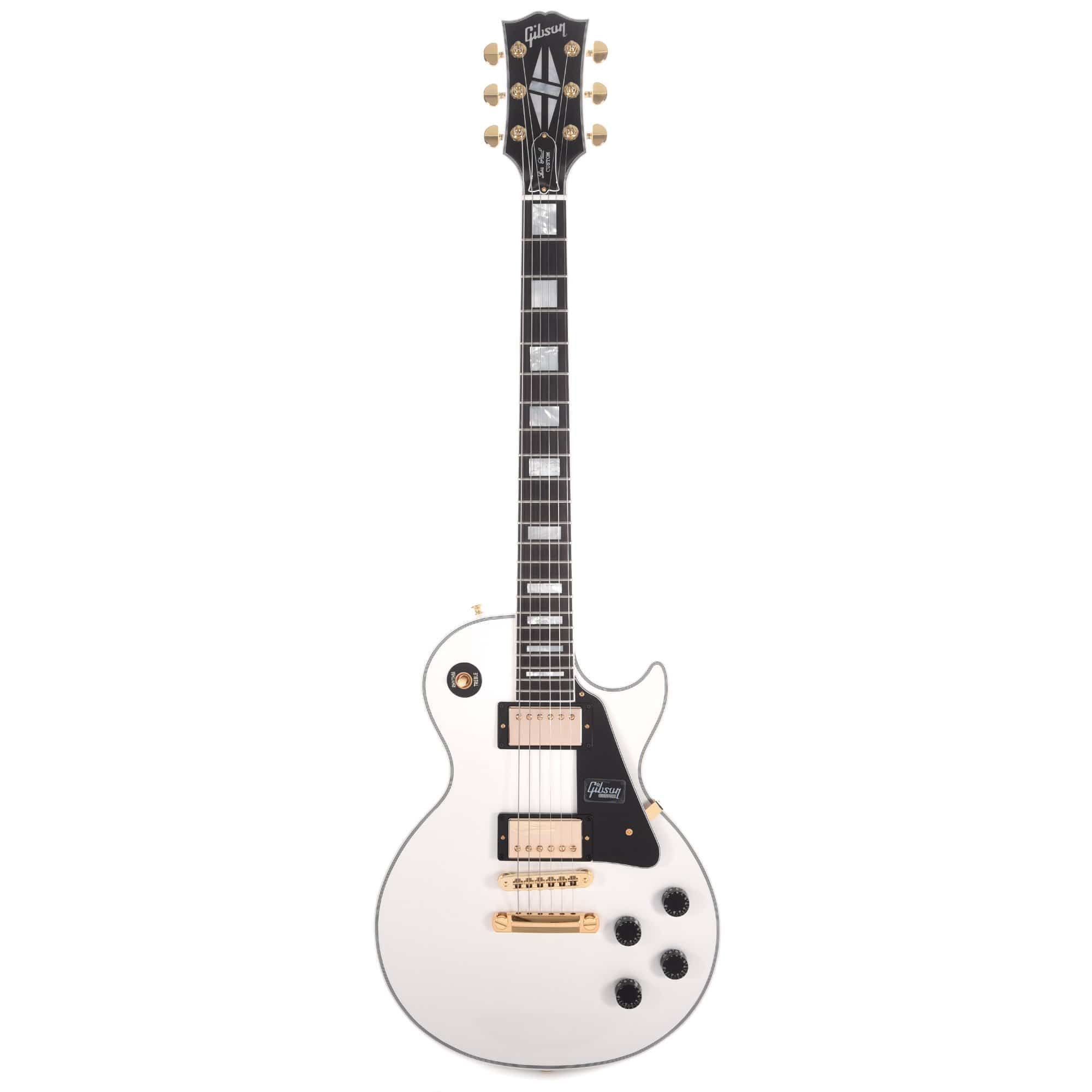 Gibson Custom Shop Les Paul Custom Electric Guitar - Alpine White (PRE ORDER)
