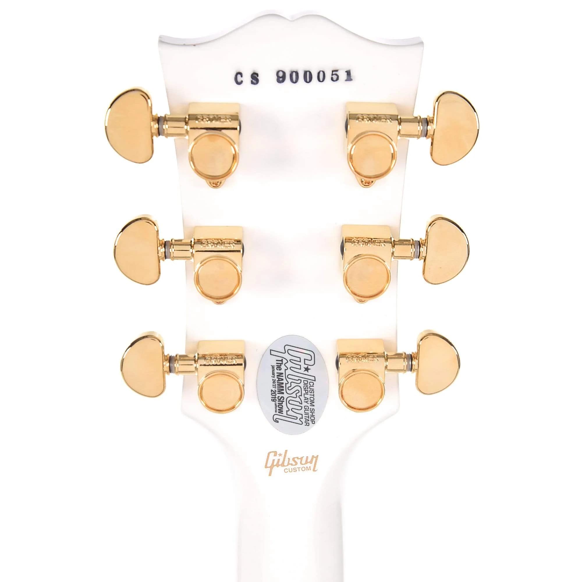 Gibson Custom Shop Les Paul Custom Electric Guitar - Alpine White (PRE ORDER)