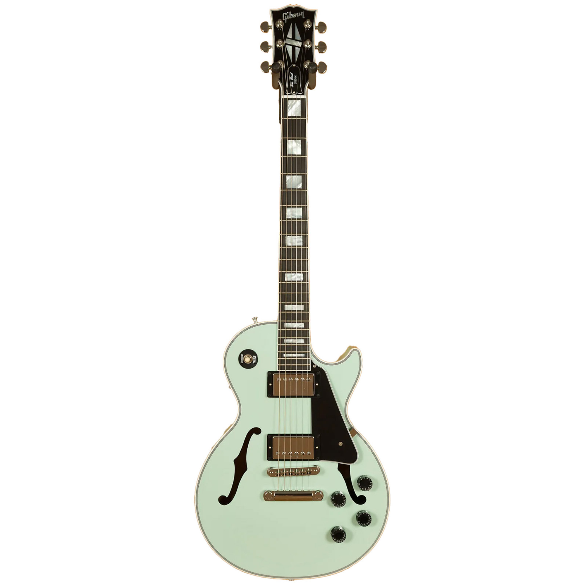 Gibson Custom Les Paul  Chambered F-Holes Electric Guitar - Kerry Green