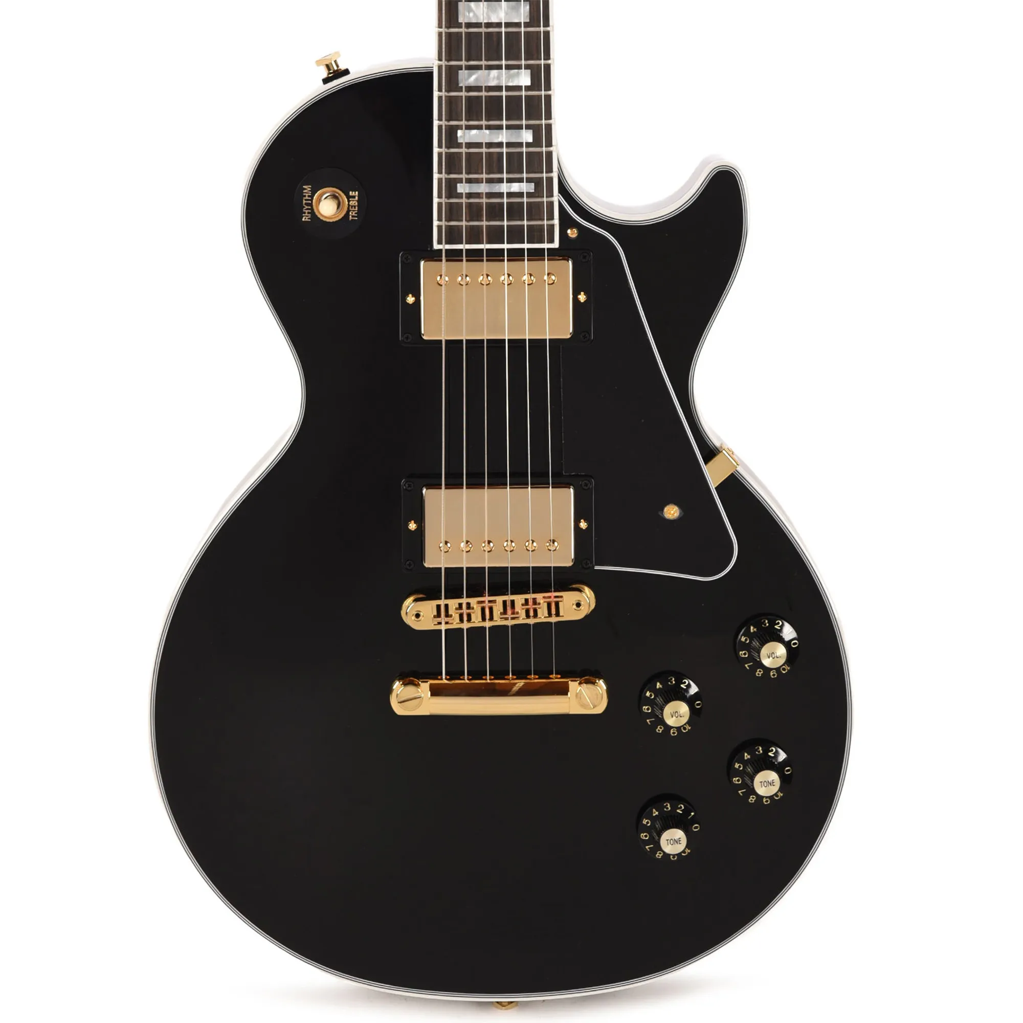 Gibson Custom Shop Les Paul '70s Custom Electric Guitar - Ebony (PRE ORDER)