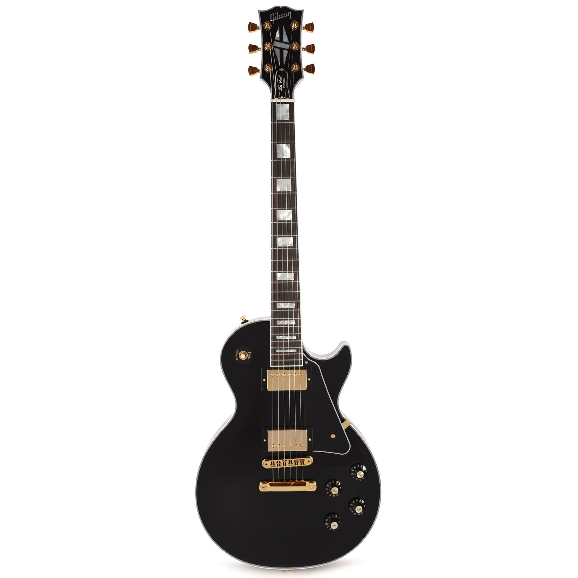 Gibson Custom Shop Les Paul '70s Custom Electric Guitar - Ebony (PRE ORDER)