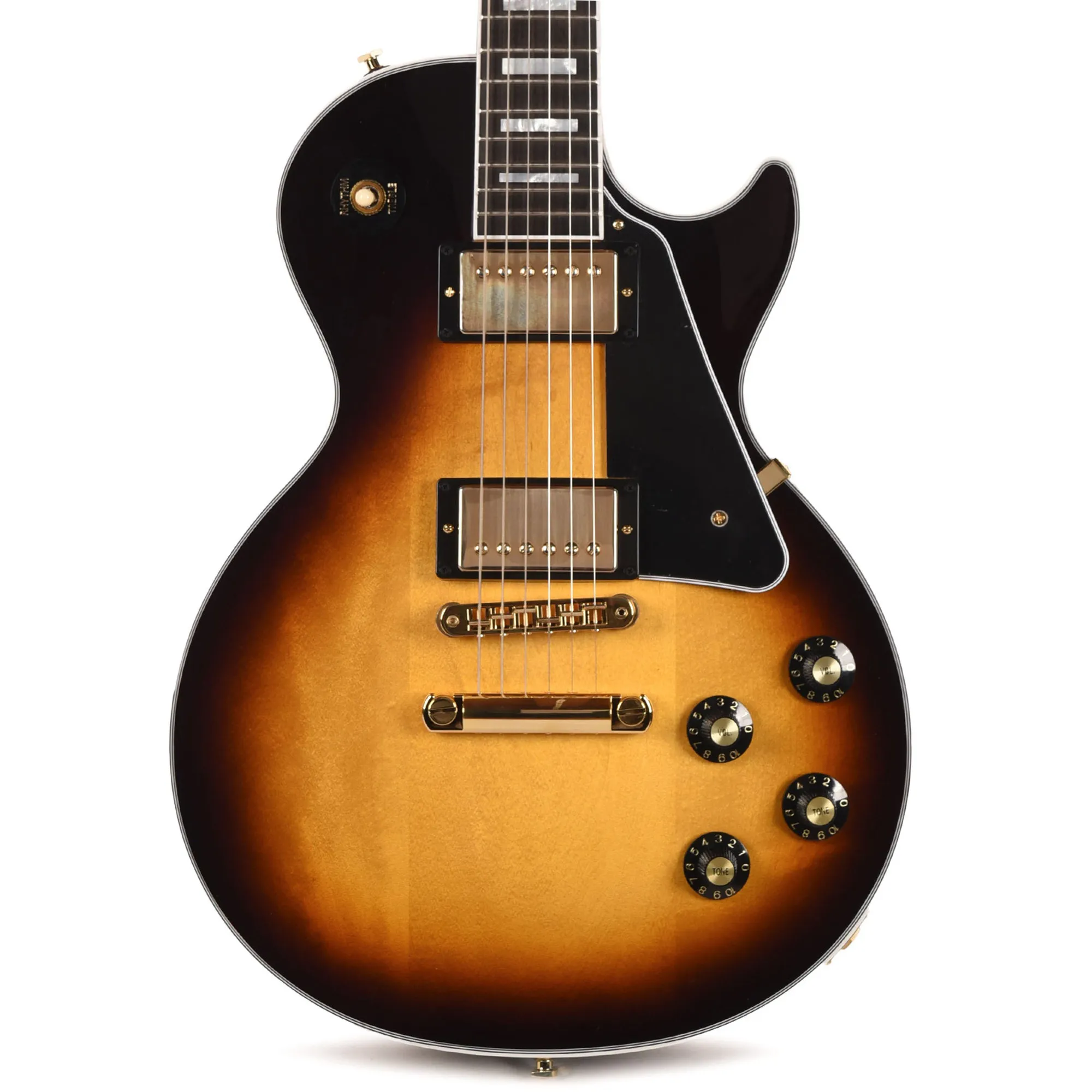 Gibson Custom Shop Les Paul '70s Custom Electric Guitar - Tobacco Burst