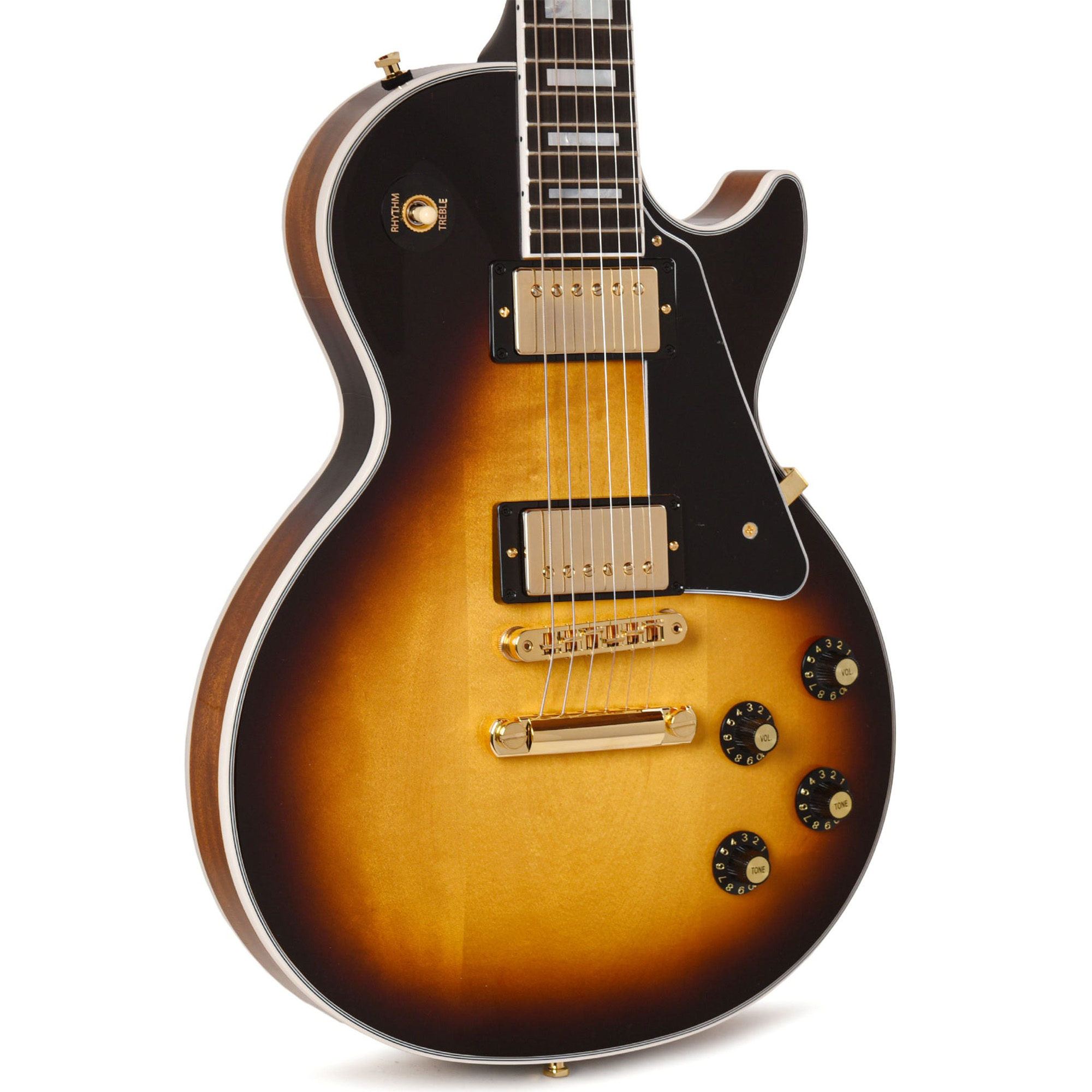 Gibson Custom Shop Les Paul '70s Custom Electric Guitar - Tobacco Burst
